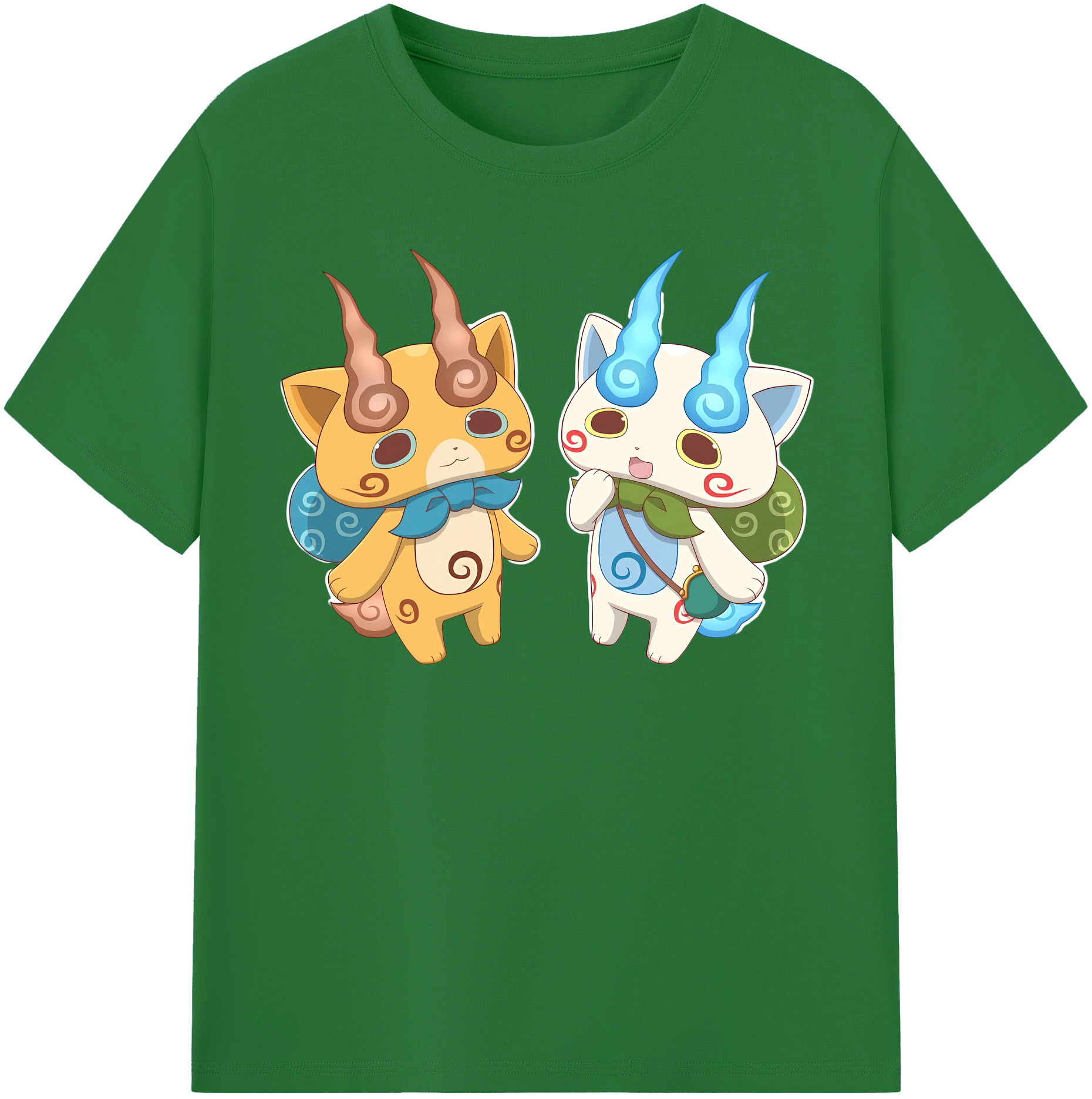 （画像用） 妖怪ウォッチ Yo-kai Watch 綿100％半袖Tシャツ（フロントプリント）