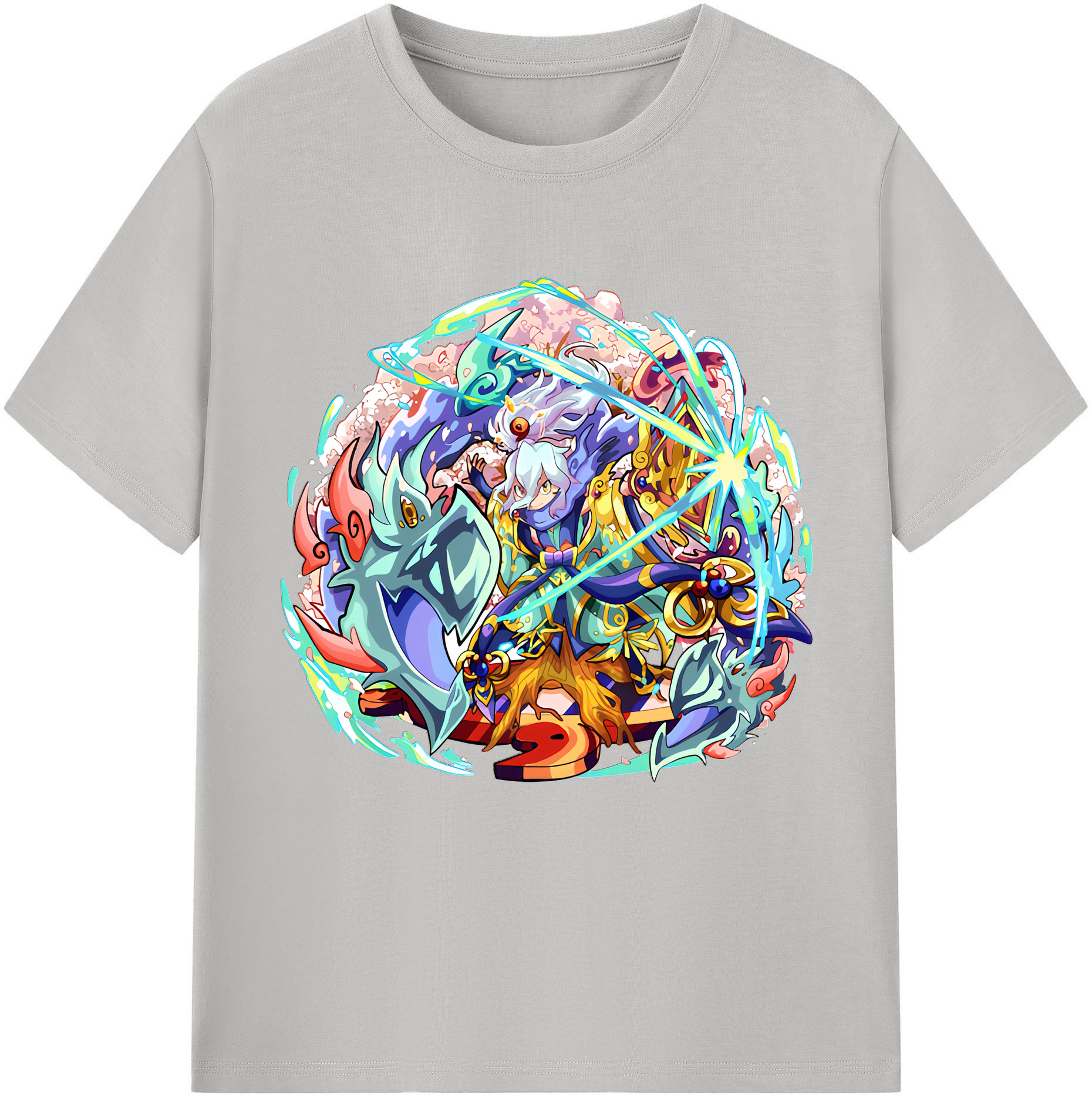 （画像用） 妖怪ウォッチ Yo-kai Watch 綿100％半袖Tシャツ（フロントプリント）