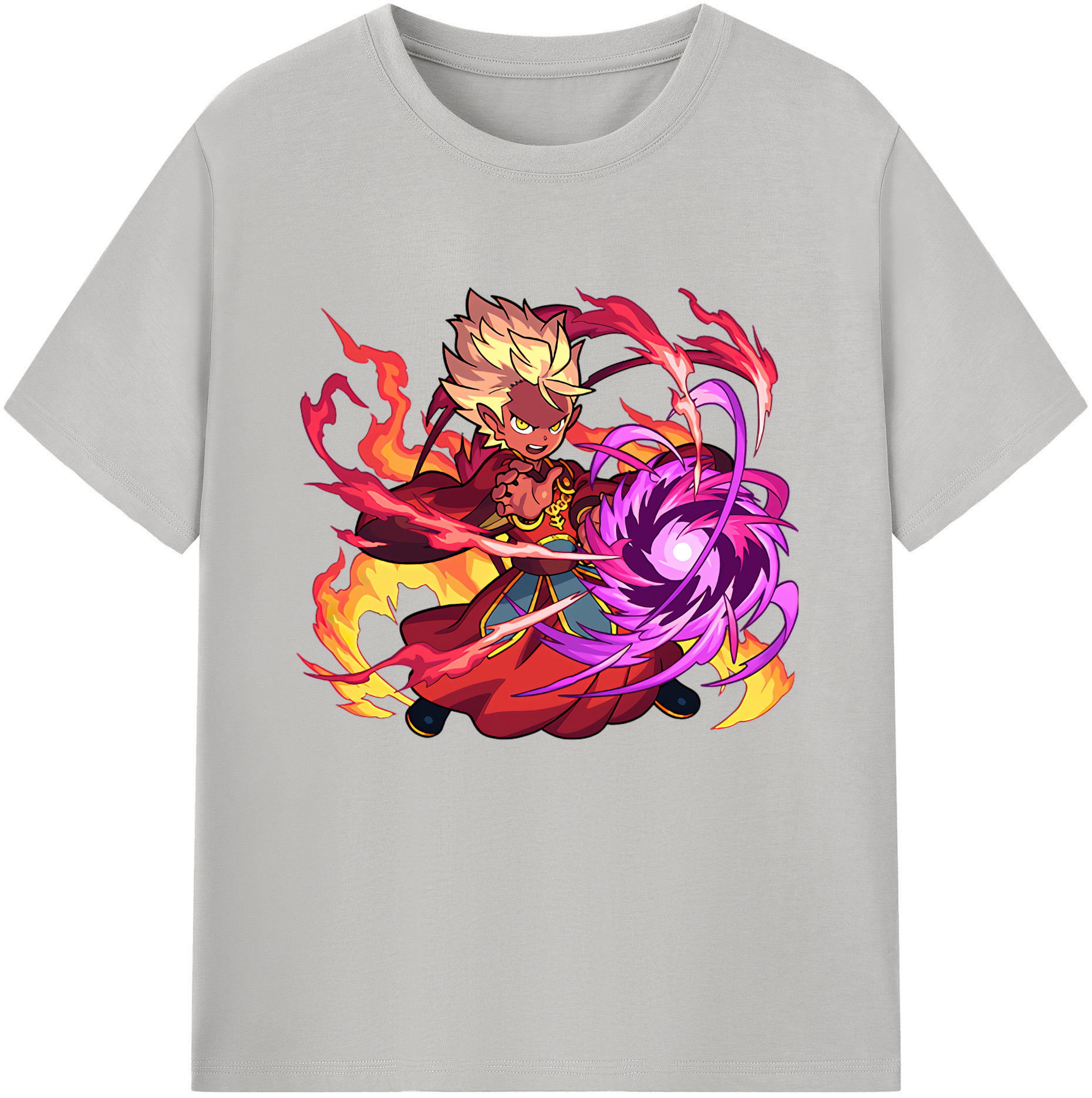 （画像用） 妖怪ウォッチ Yo-kai Watch 綿100％半袖Tシャツ（フロントプリント）