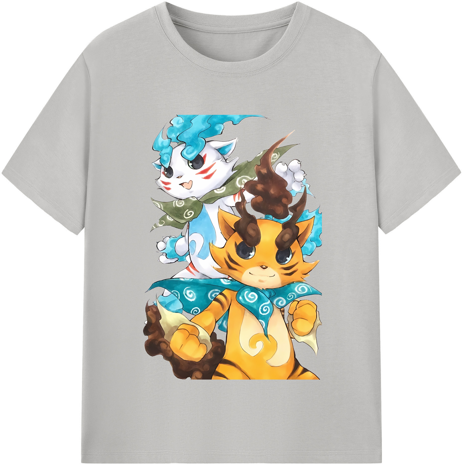 （画像用） 妖怪ウォッチ Yo-kai Watch 綿100％半袖Tシャツ（フロントプリント）