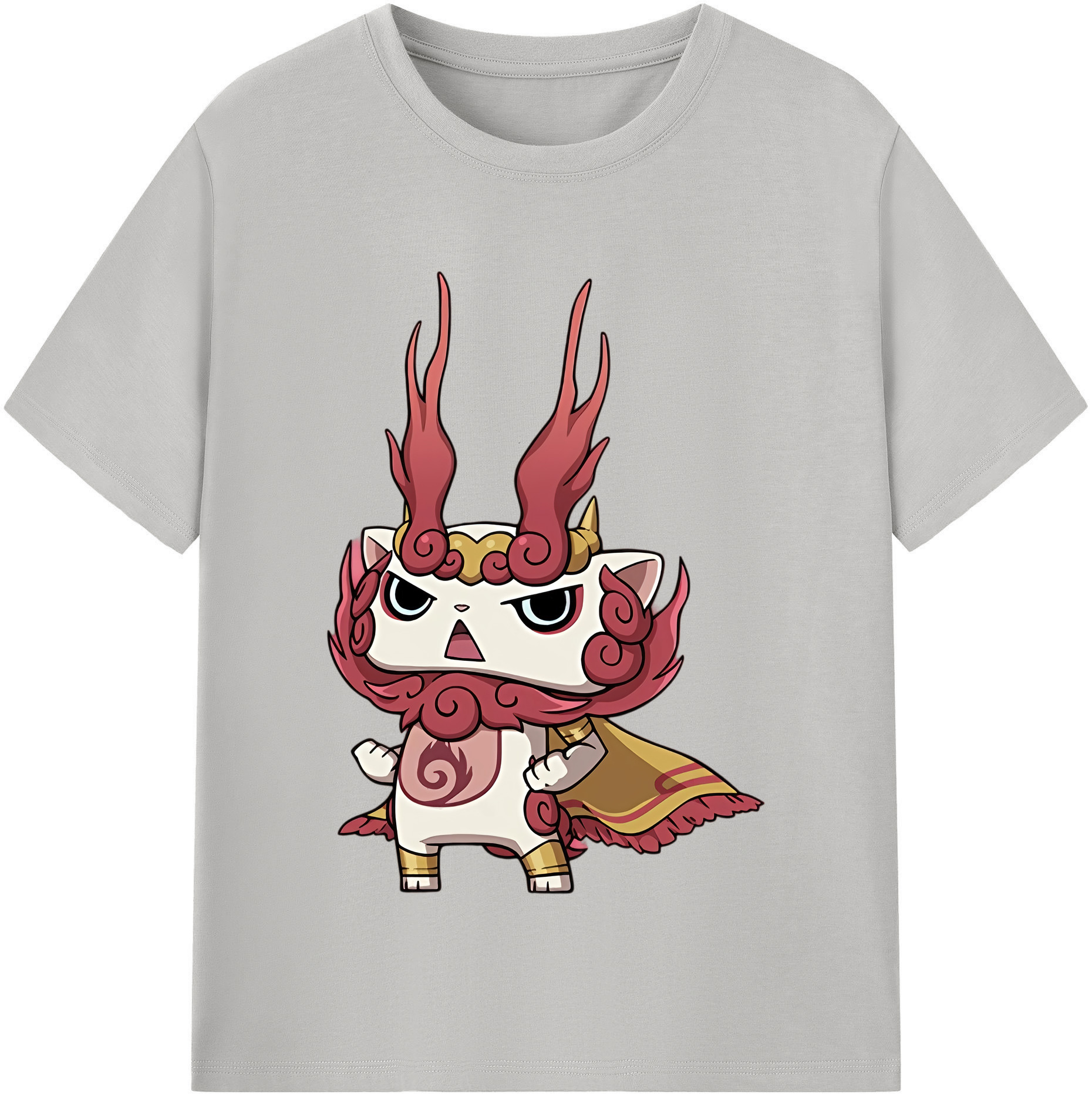 （画像用） 妖怪ウォッチ Yo-kai Watch 綿100％半袖Tシャツ（フロントプリント）