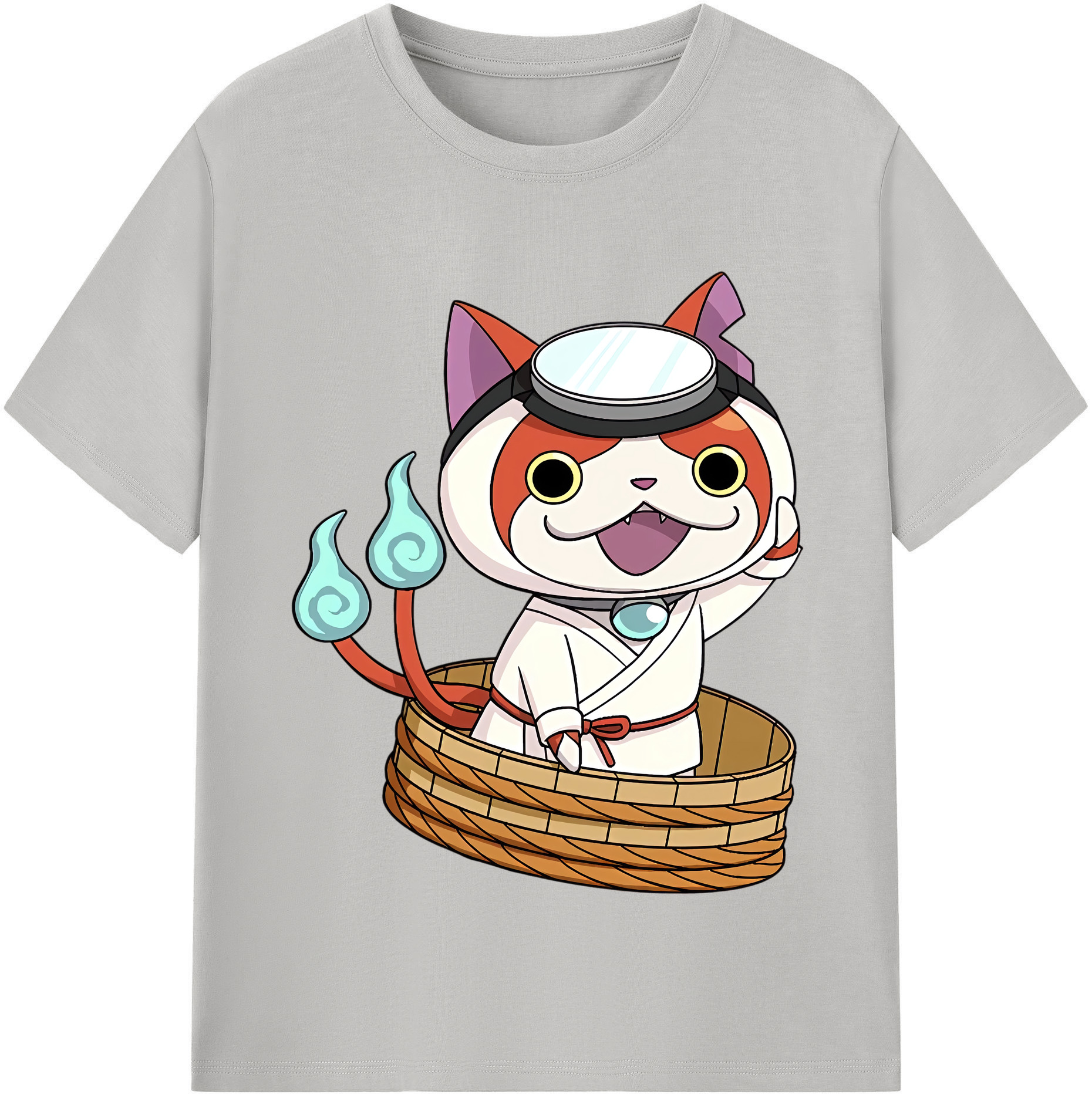 （画像用） 妖怪ウォッチ Yo-kai Watch 綿100％半袖Tシャツ（フロントプリント）