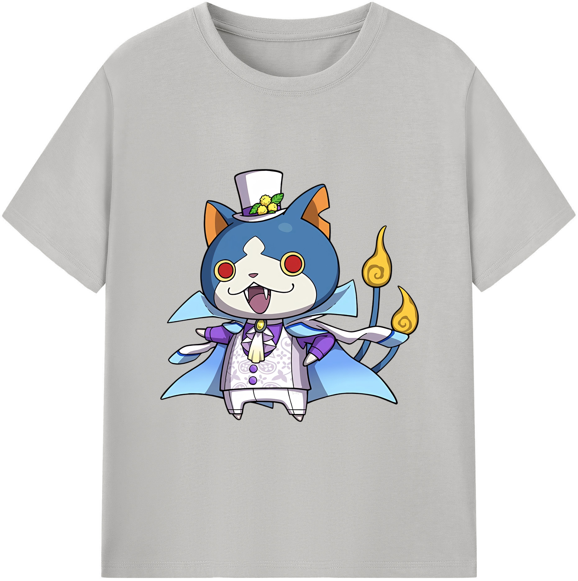 （画像用） 妖怪ウォッチ Yo-kai Watch 綿100％半袖Tシャツ（フロントプリント）
