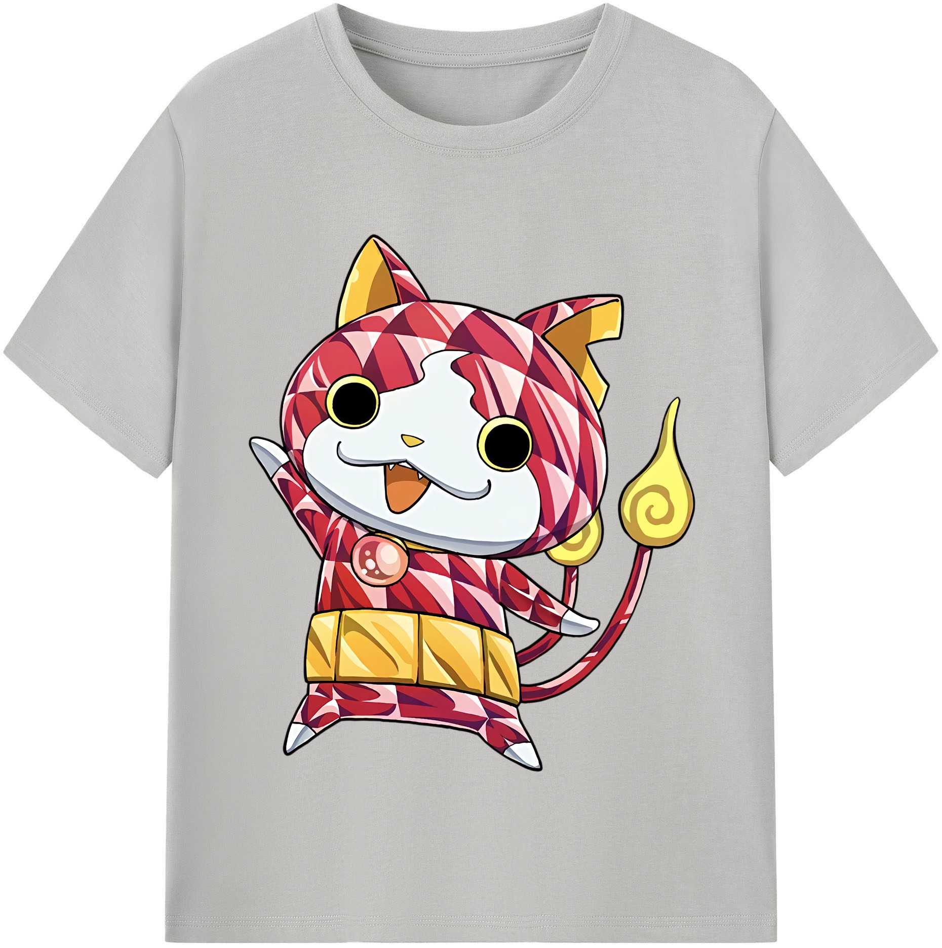 （画像用） 妖怪ウォッチ Yo-kai Watch 綿100％半袖Tシャツ（フロントプリント）