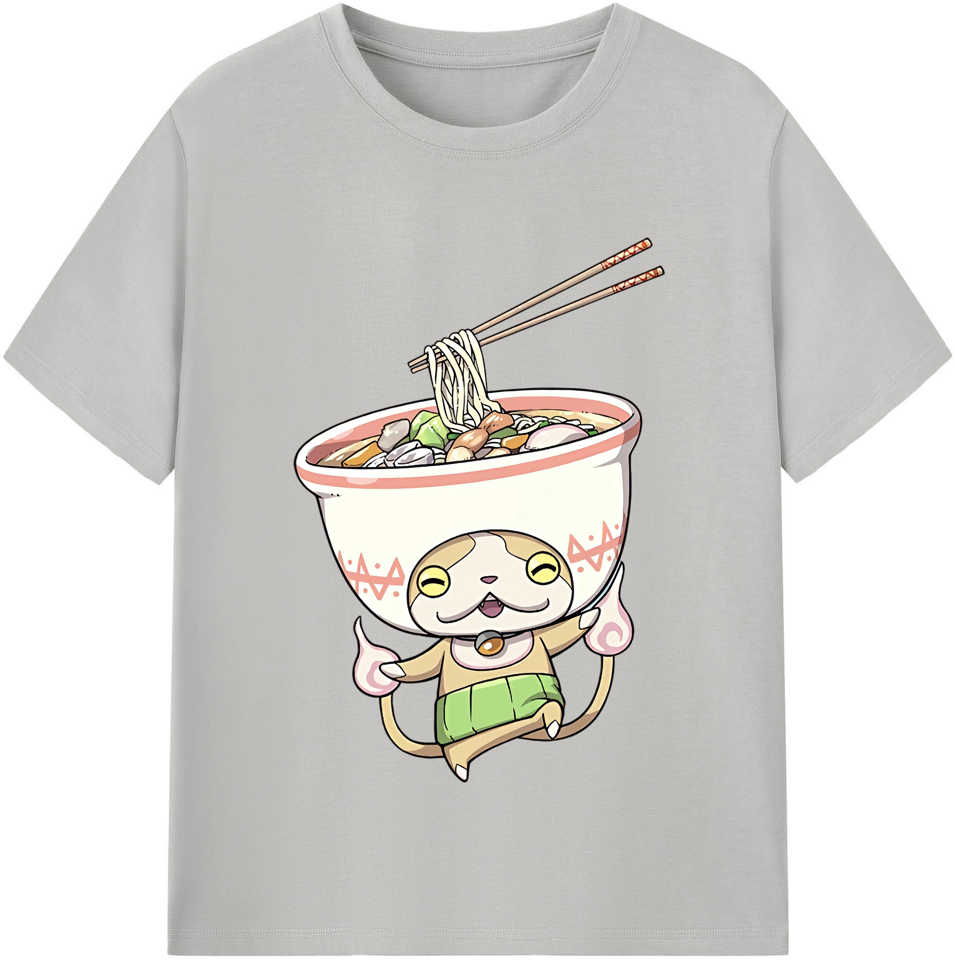 （画像用） 妖怪ウォッチ Yo-kai Watch 綿100％半袖Tシャツ（フロントプリント）