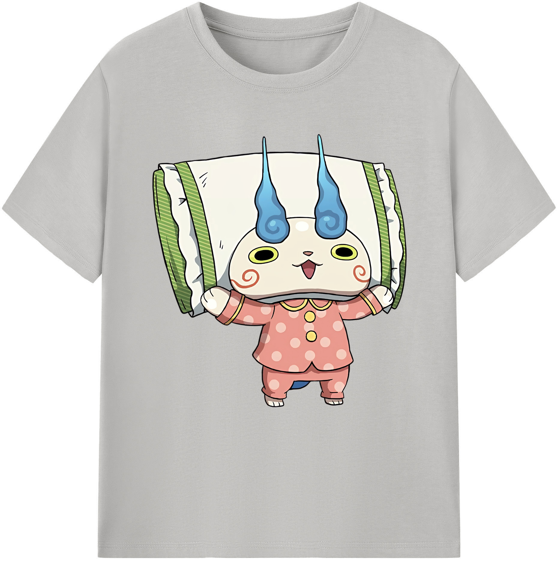 （画像用） 妖怪ウォッチ Yo-kai Watch 綿100％半袖Tシャツ（フロントプリント）