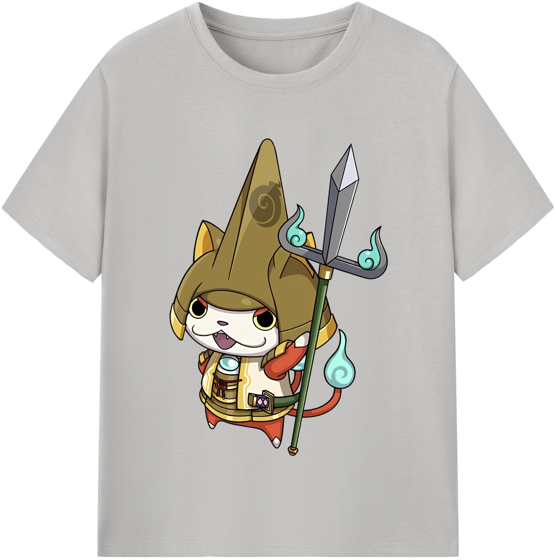 （画像用） 妖怪ウォッチ Yo-kai Watch 綿100％半袖Tシャツ（フロントプリント）
