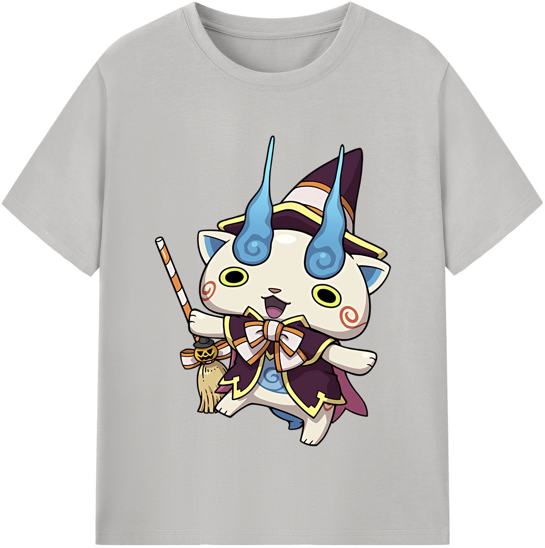 （画像用） 妖怪ウォッチ Yo-kai Watch 綿100％半袖Tシャツ（フロントプリント）