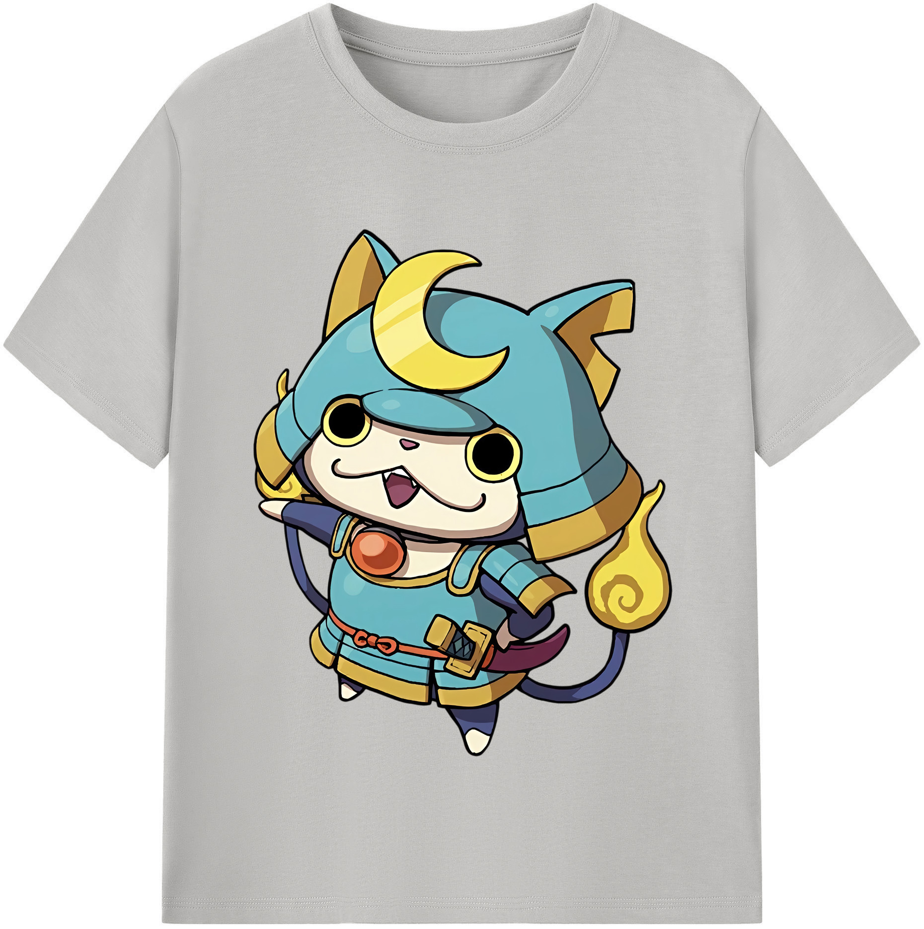 （画像用） 妖怪ウォッチ Yo-kai Watch 綿100％半袖Tシャツ（フロントプリント）