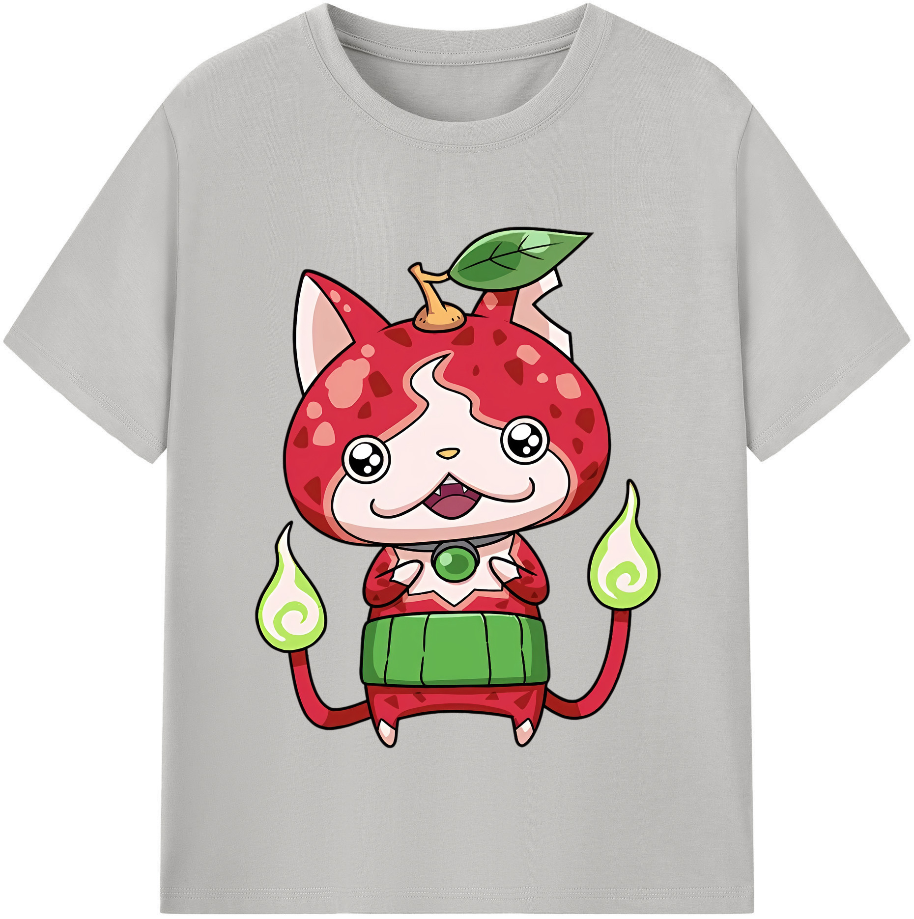 （画像用） 妖怪ウォッチ Yo-kai Watch 綿100％半袖Tシャツ（フロントプリント）
