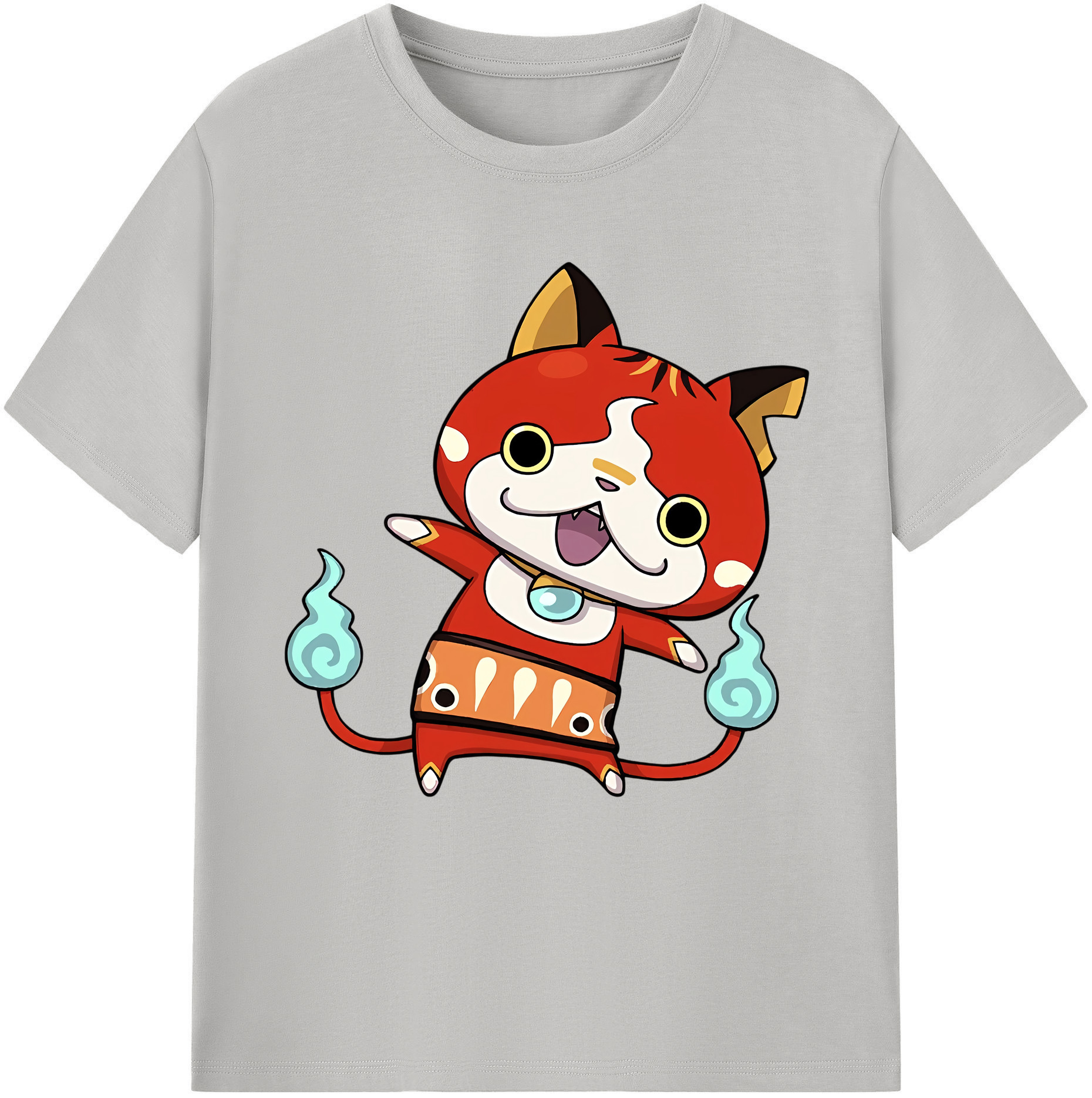 （画像用） 妖怪ウォッチ Yo-kai Watch 綿100％半袖Tシャツ（フロントプリント）