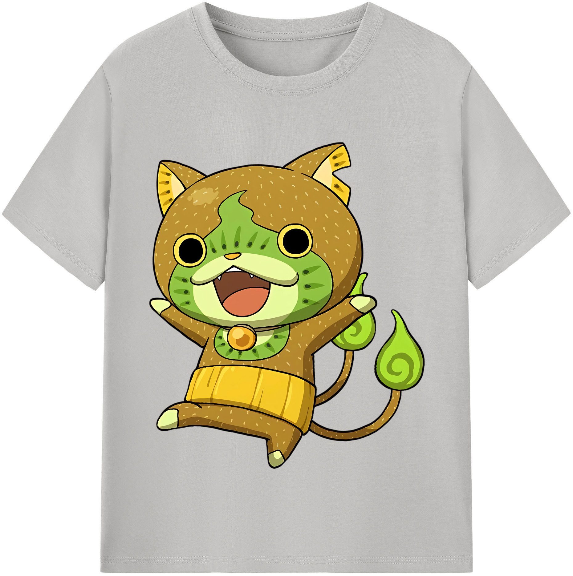（画像用） 妖怪ウォッチ Yo-kai Watch 綿100％半袖Tシャツ（フロントプリント）