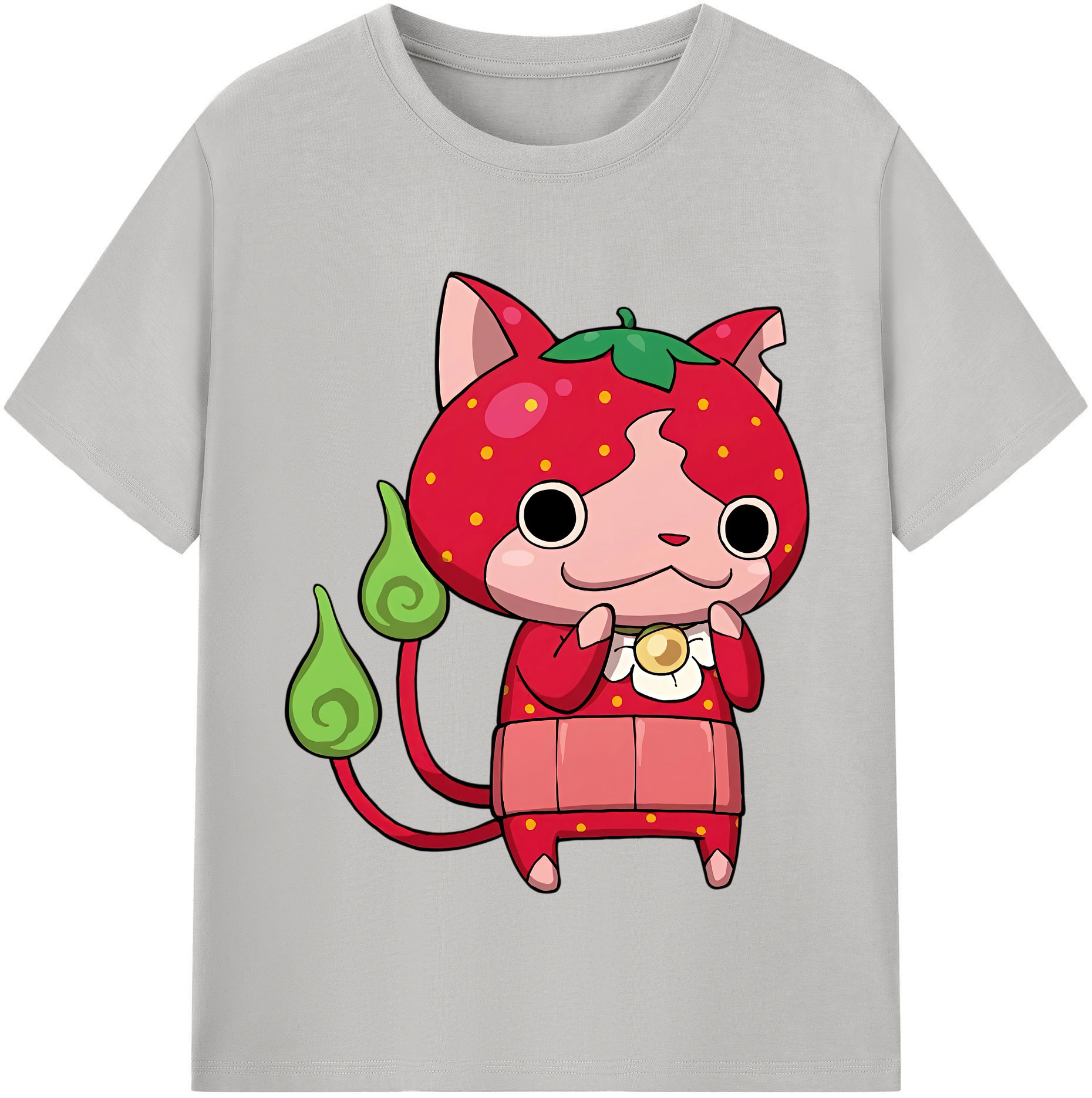 （画像用） 妖怪ウォッチ Yo-kai Watch 綿100％半袖Tシャツ（フロントプリント）