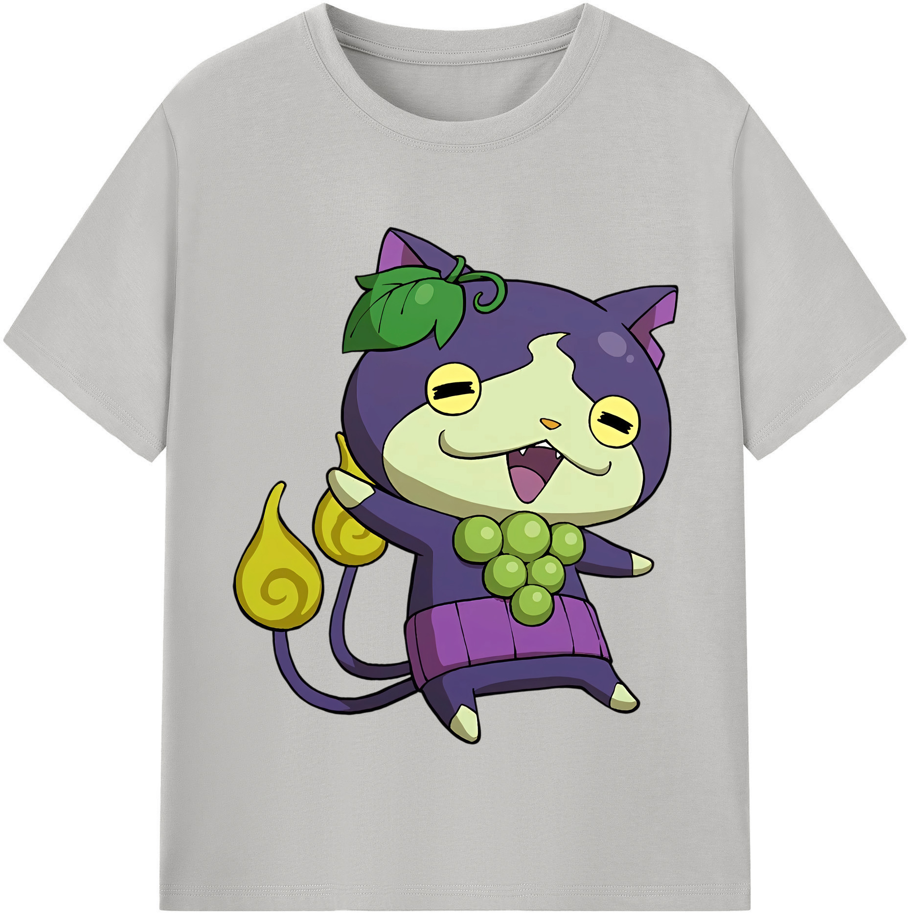（画像用） 妖怪ウォッチ Yo-kai Watch 綿100％半袖Tシャツ（フロントプリント）