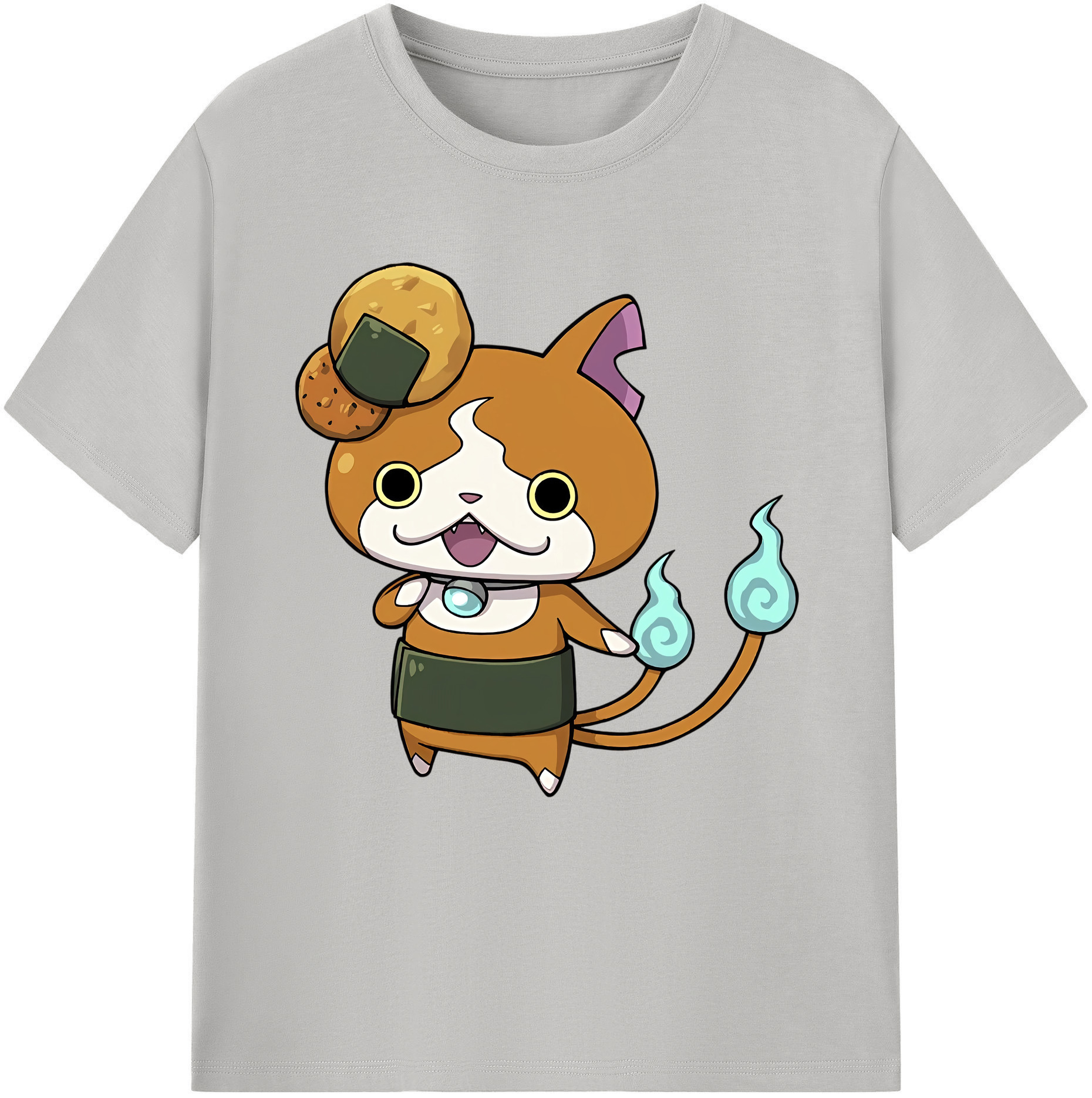 （画像用） 妖怪ウォッチ Yo-kai Watch 綿100％半袖Tシャツ（フロントプリント）