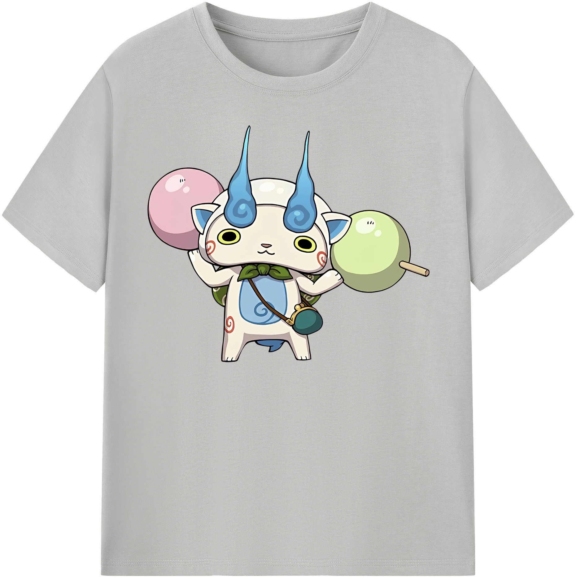 （画像用） 妖怪ウォッチ Yo-kai Watch 綿100％半袖Tシャツ（フロントプリント）