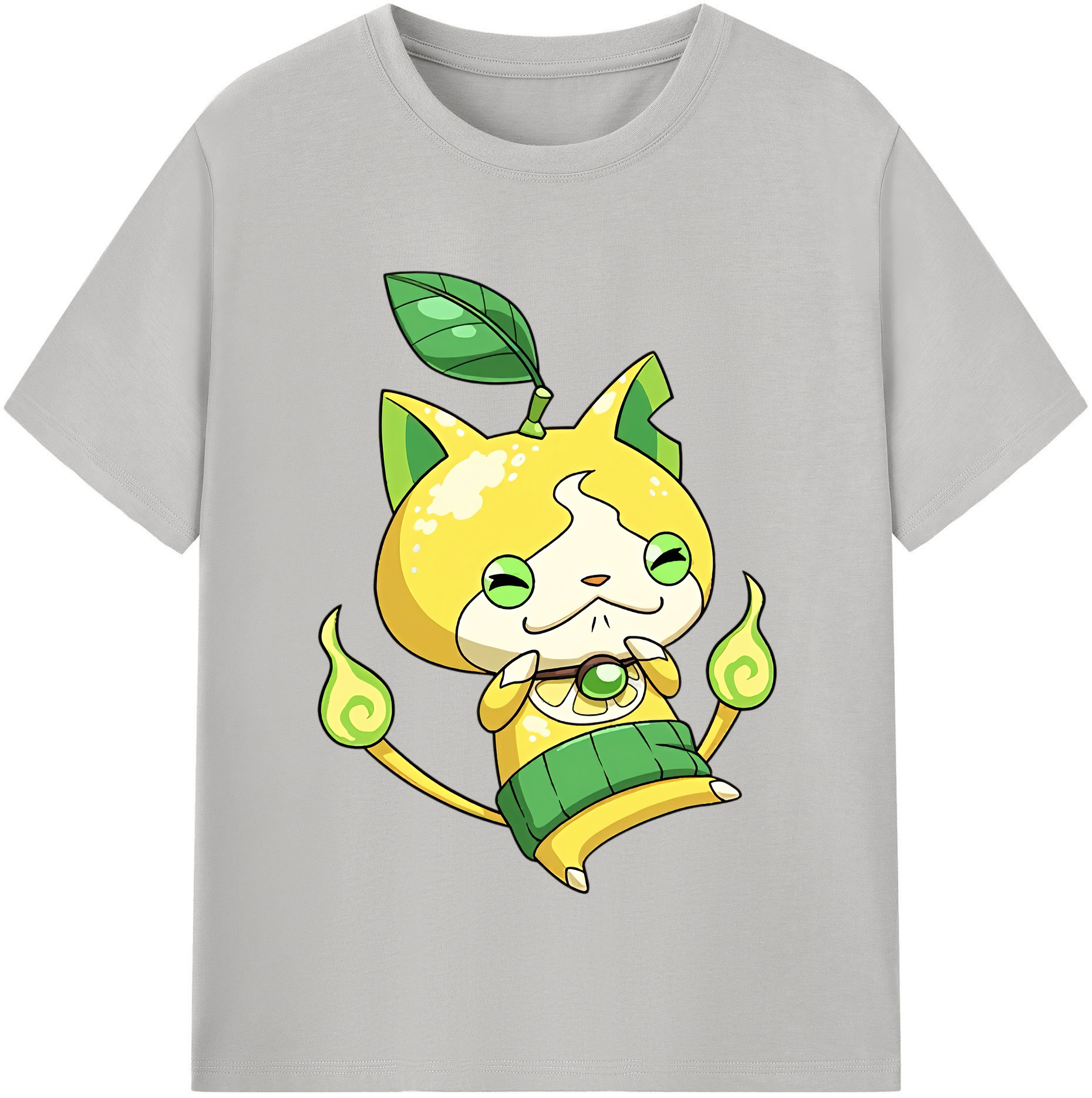 （画像用） 妖怪ウォッチ Yo-kai Watch 綿100％半袖Tシャツ（フロントプリント）