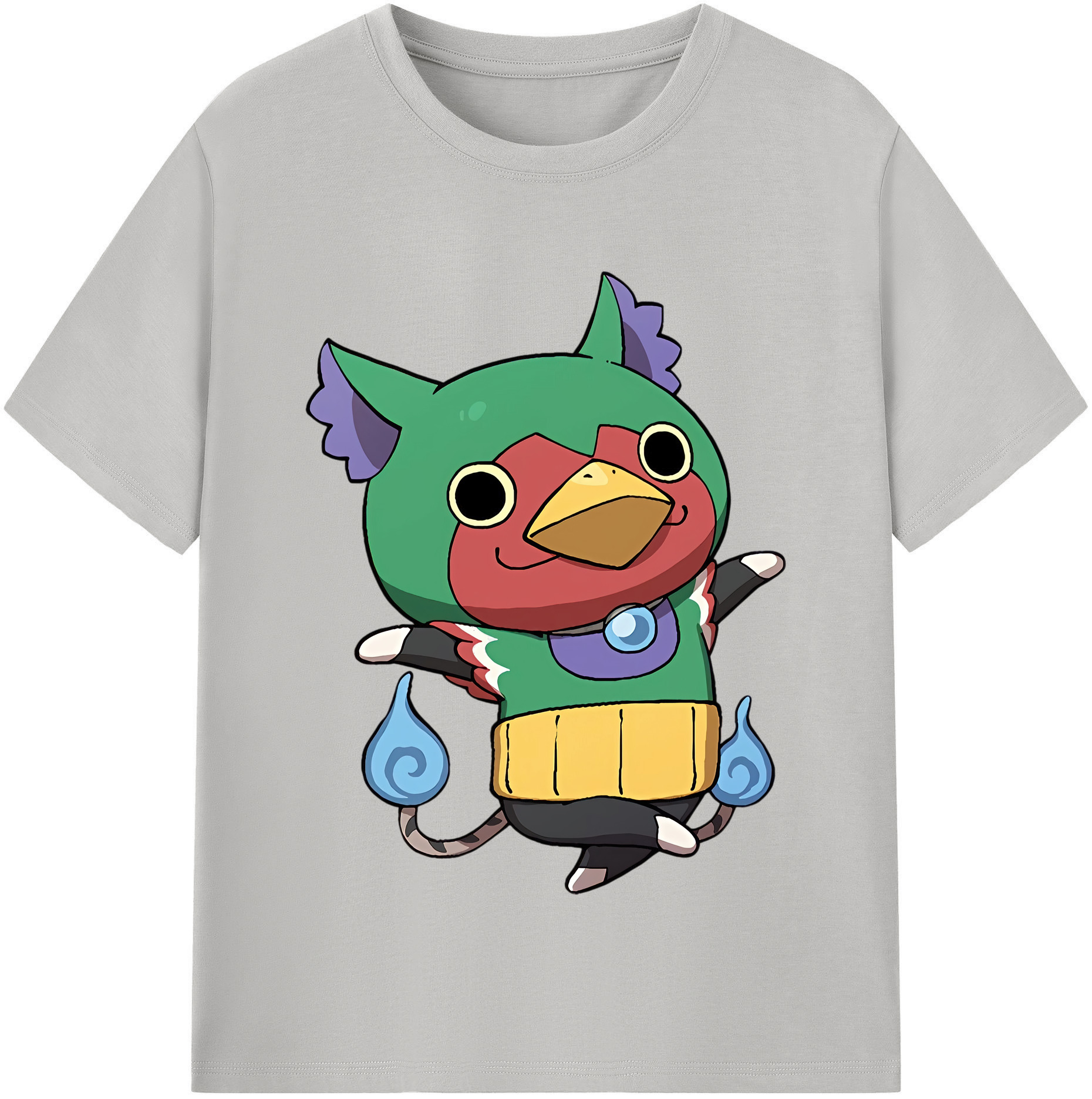 （画像用） 妖怪ウォッチ Yo-kai Watch 綿100％半袖Tシャツ（フロントプリント）