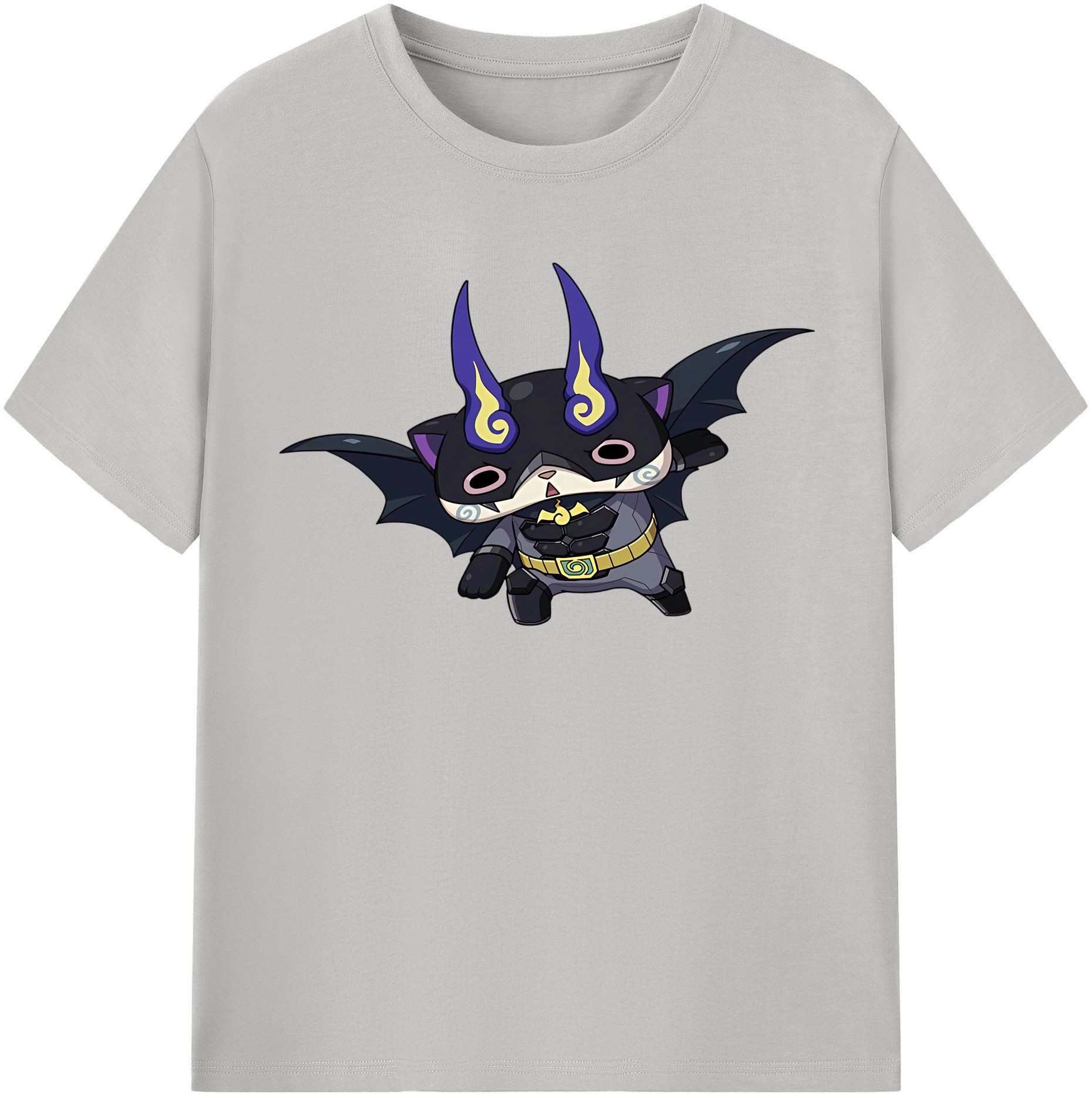 （画像用） 妖怪ウォッチ Yo-kai Watch 綿100％半袖Tシャツ（フロントプリント）