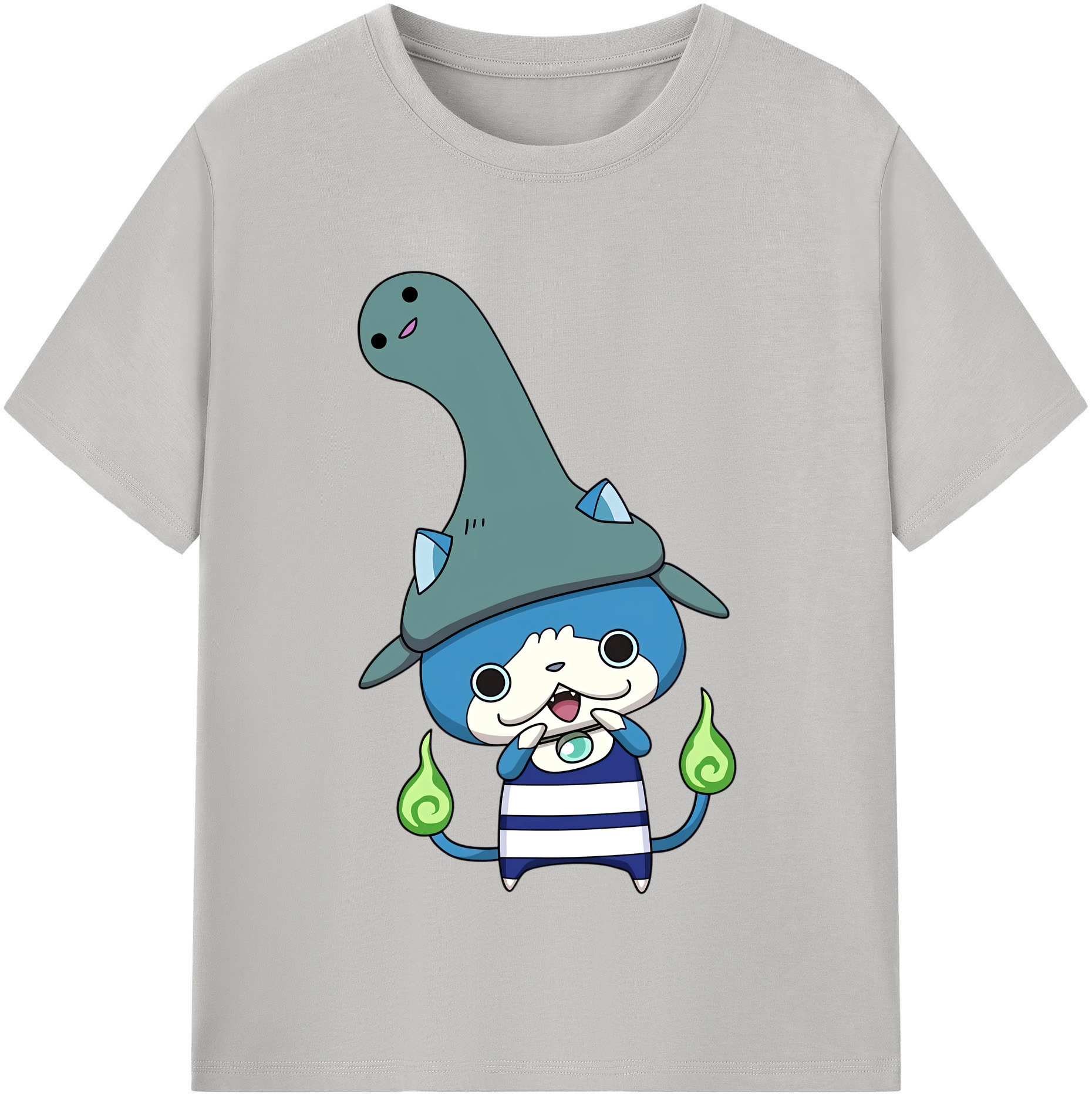 （画像用） 妖怪ウォッチ Yo-kai Watch 綿100％半袖Tシャツ（フロントプリント）
