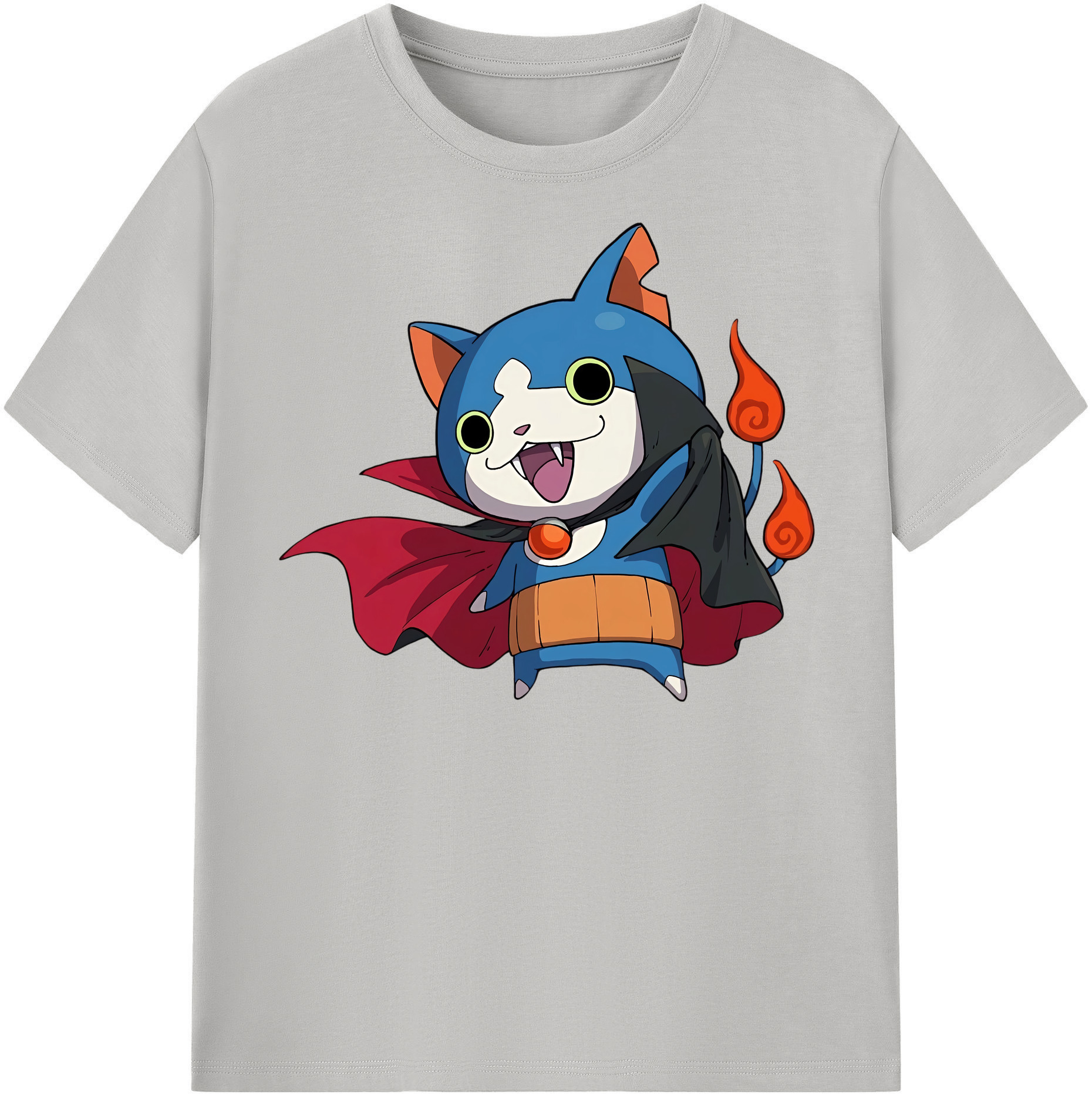 （画像用） 妖怪ウォッチ Yo-kai Watch 綿100％半袖Tシャツ（フロントプリント）