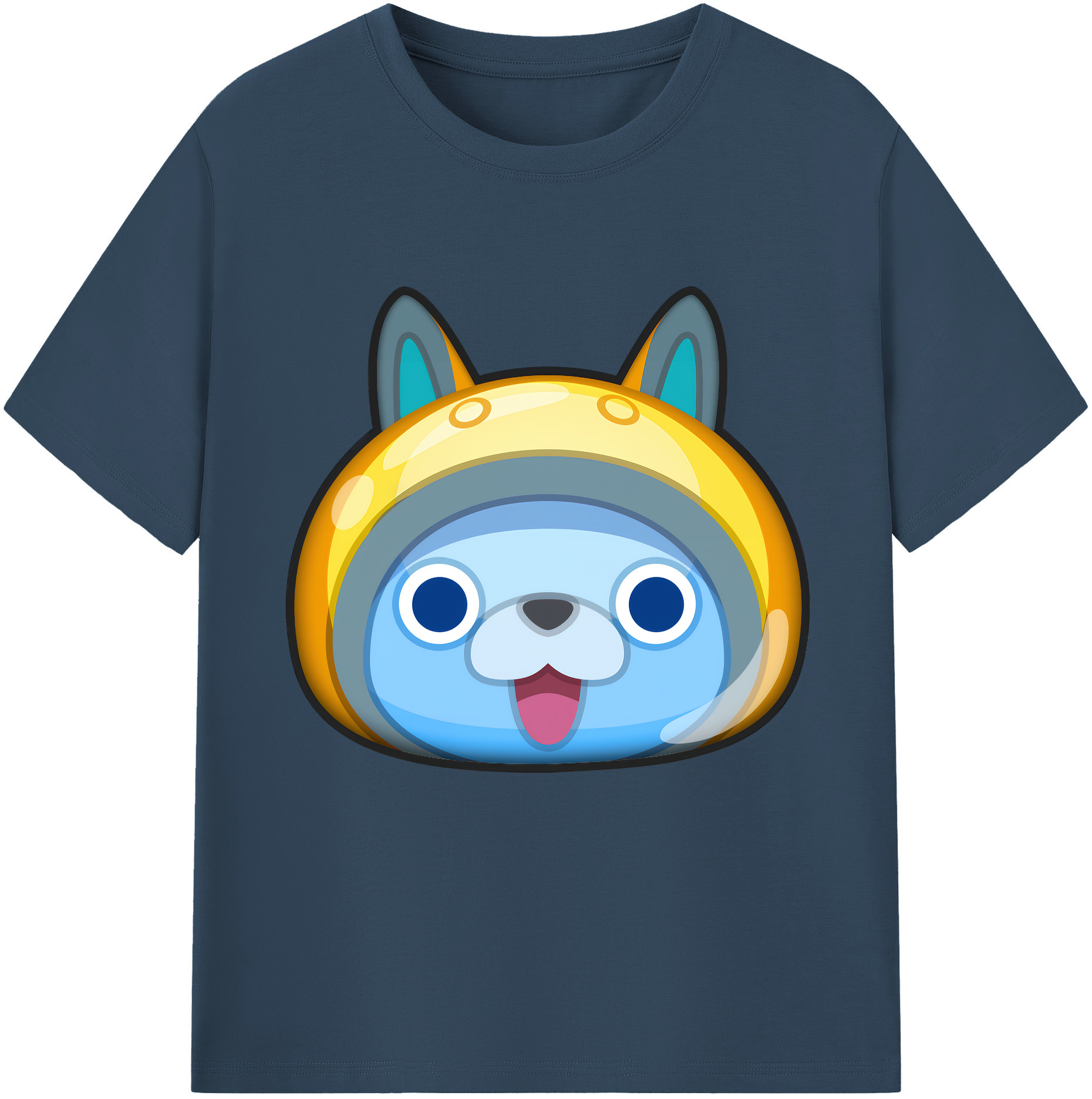 （画像用） 妖怪ウォッチ Yo-kai Watch 綿100％半袖Tシャツ（フロントプリント）