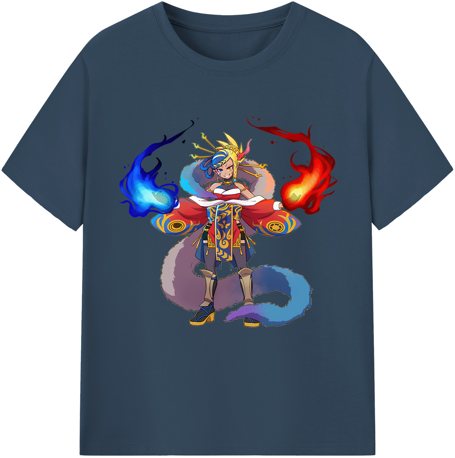 （画像用） 妖怪ウォッチ Yo-kai Watch 綿100％半袖Tシャツ（フロントプリント）