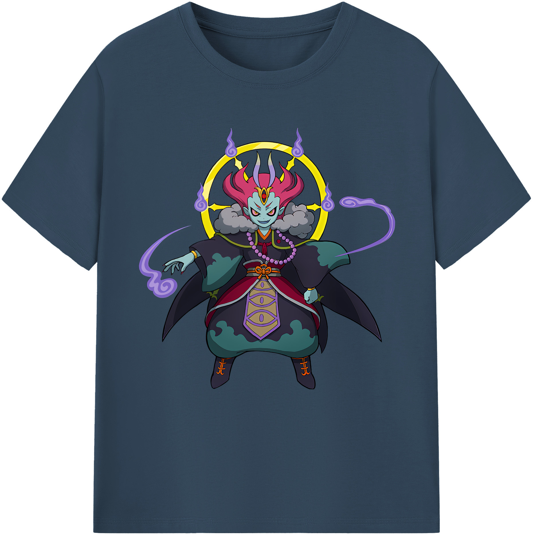 （画像用） 妖怪ウォッチ Yo-kai Watch 綿100％半袖Tシャツ（フロントプリント）