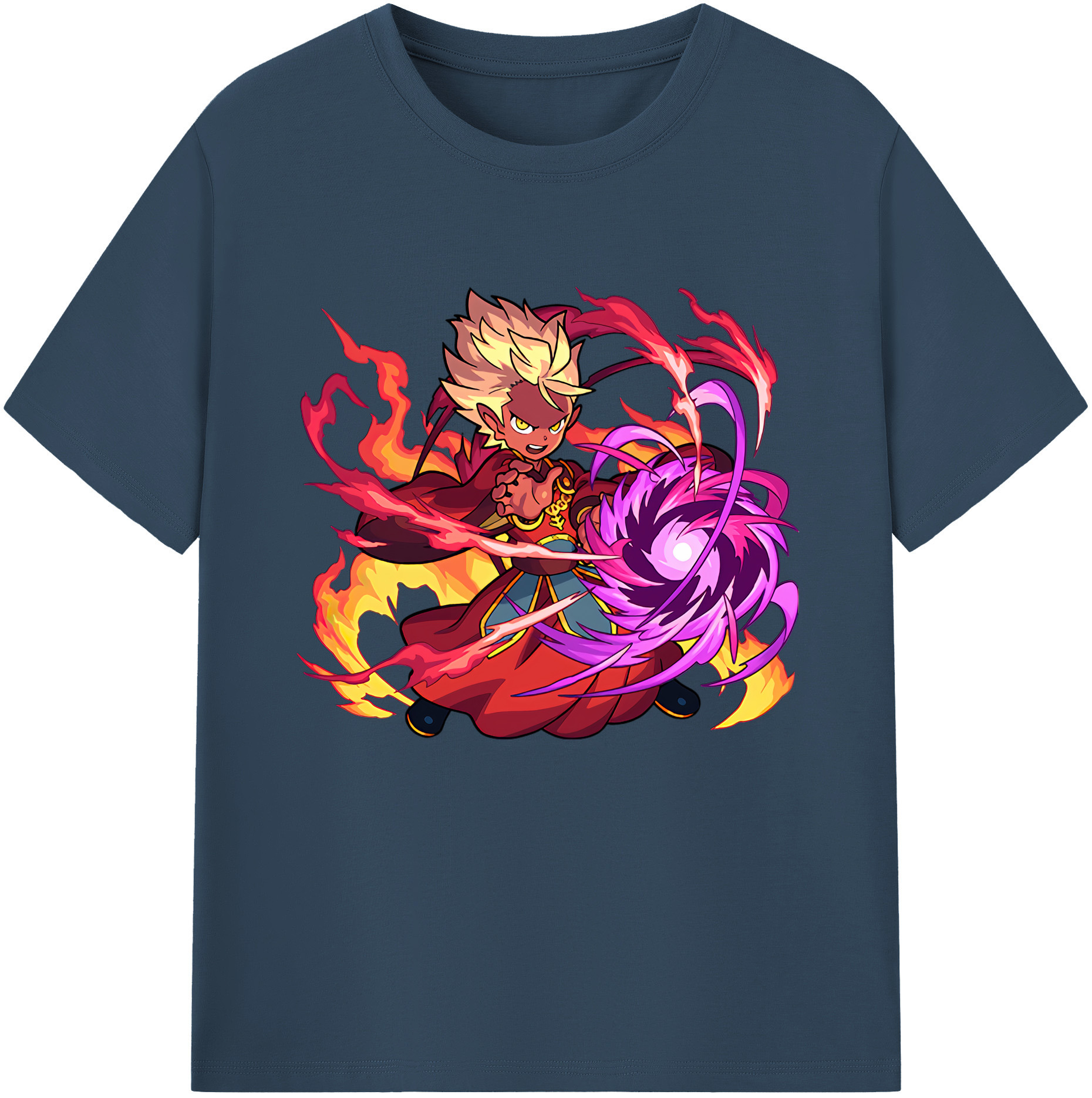 （画像用） 妖怪ウォッチ Yo-kai Watch 綿100％半袖Tシャツ（フロントプリント）