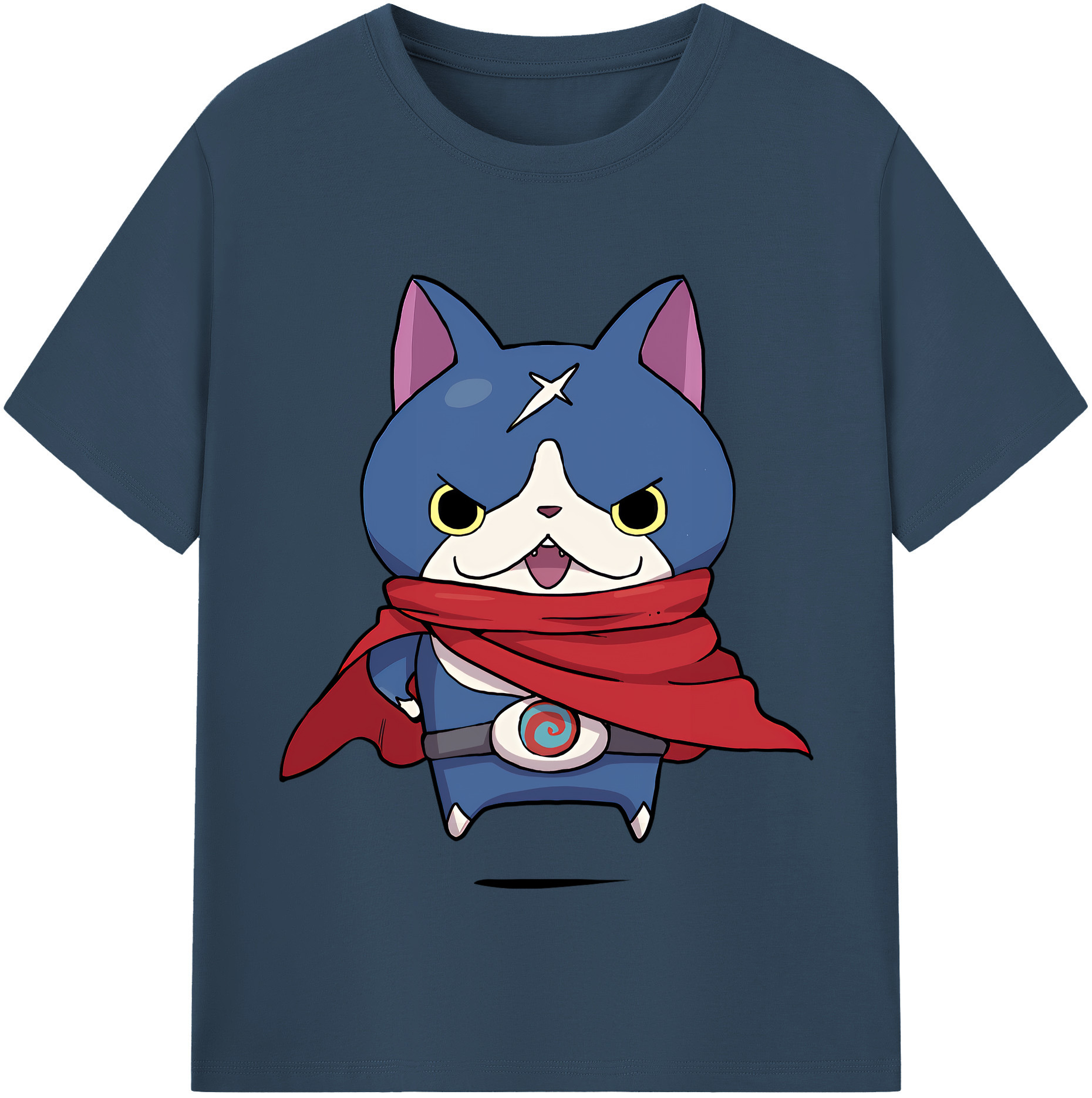 （画像用） 妖怪ウォッチ Yo-kai Watch 綿100％半袖Tシャツ（フロントプリント）