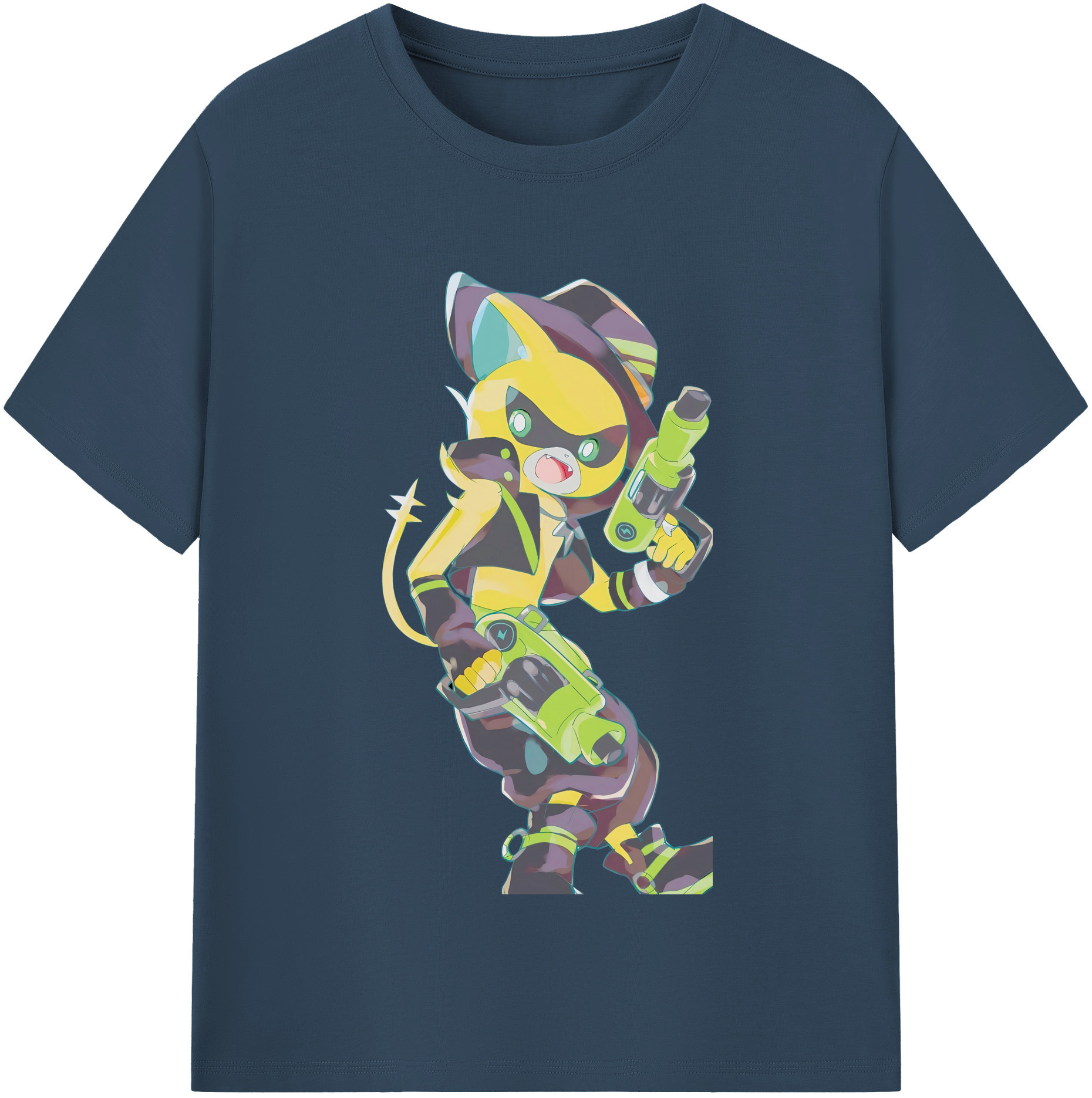 （画像用） 妖怪ウォッチ Yo-kai Watch 綿100％半袖Tシャツ（フロントプリント）