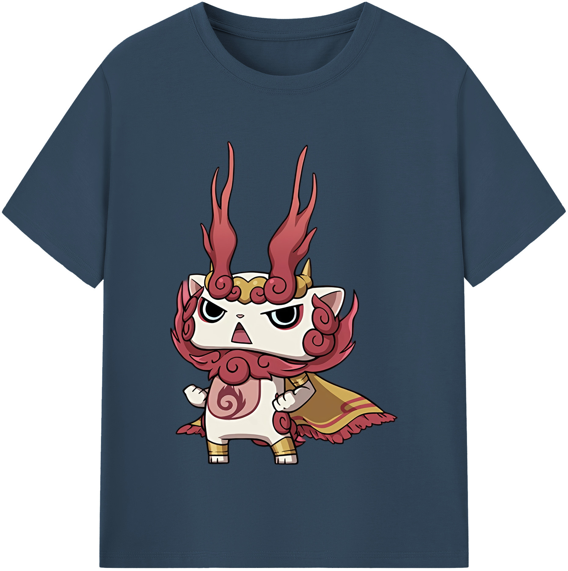 （画像用） 妖怪ウォッチ Yo-kai Watch 綿100％半袖Tシャツ（フロントプリント）