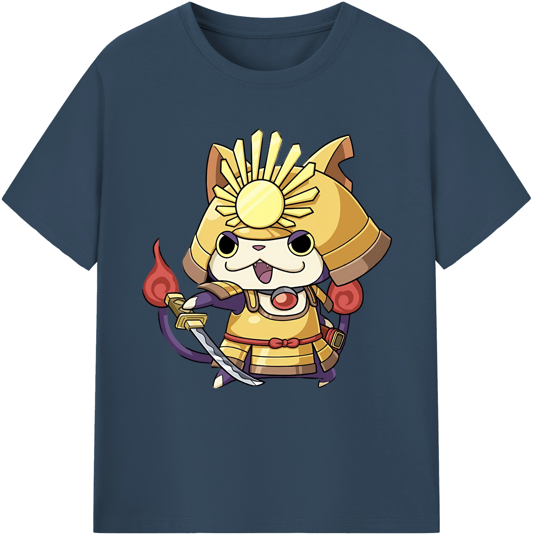 （画像用） 妖怪ウォッチ Yo-kai Watch 綿100％半袖Tシャツ（フロントプリント）