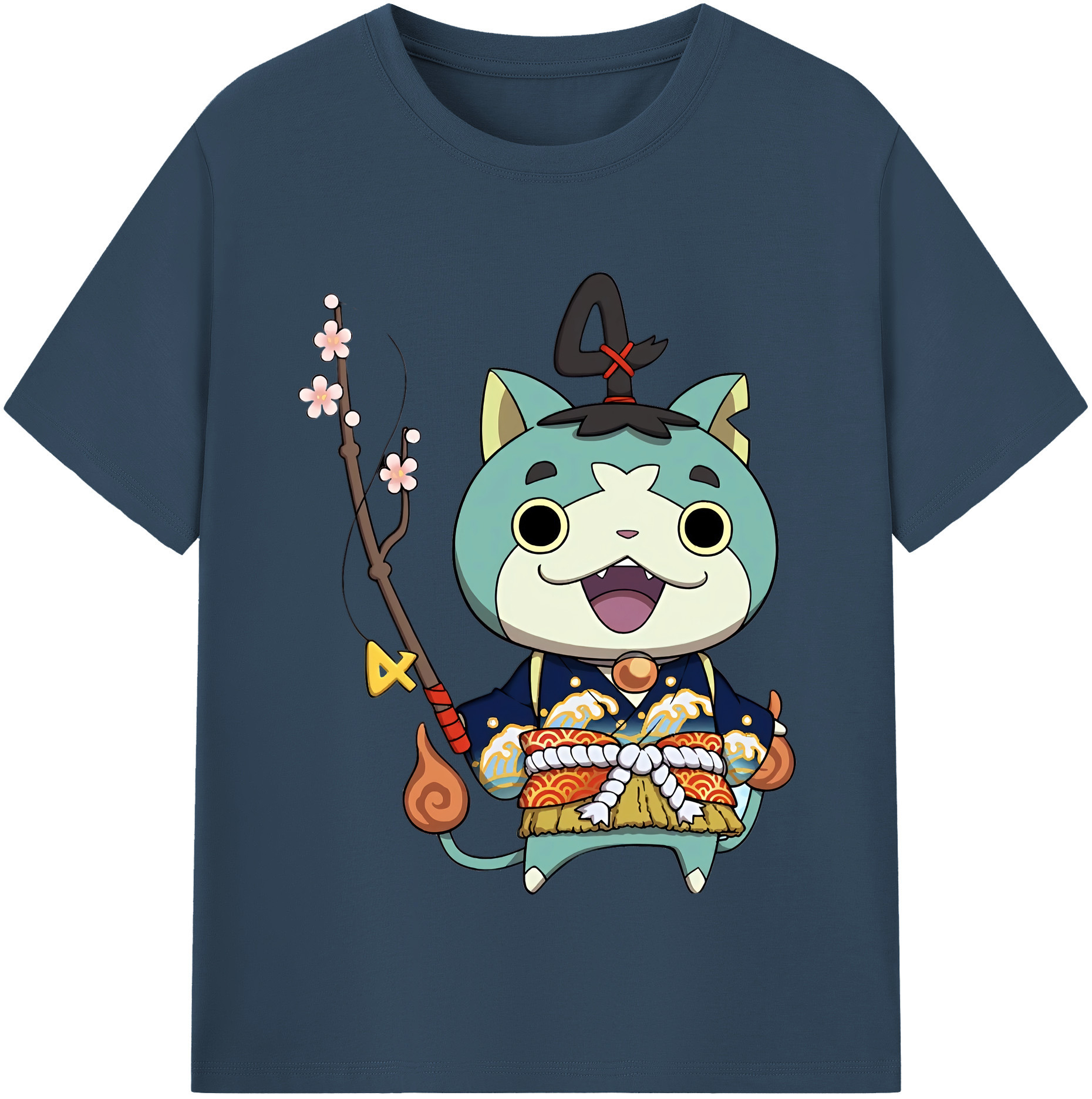 （画像用） 妖怪ウォッチ Yo-kai Watch 綿100％半袖Tシャツ（フロントプリント）