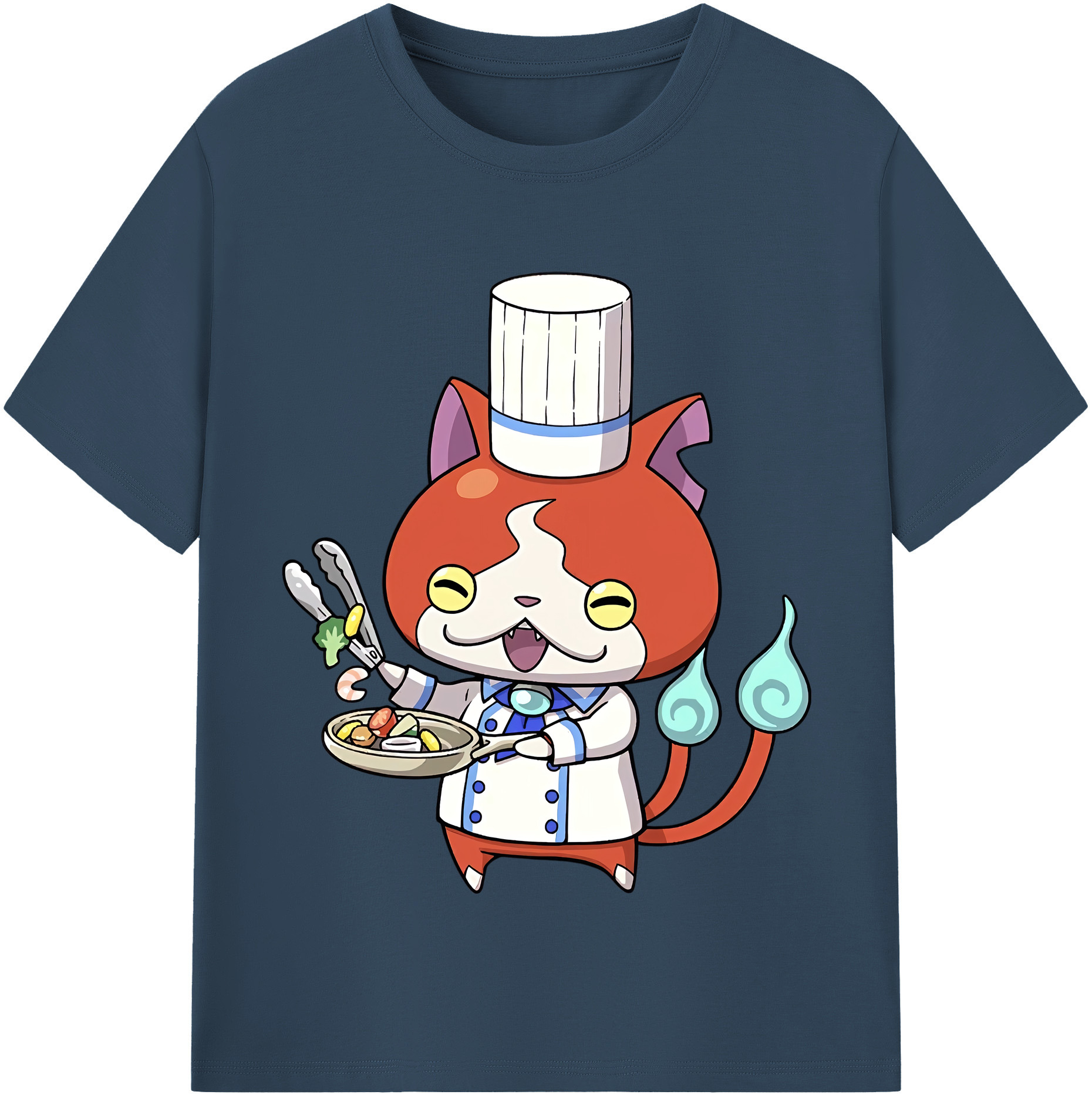 （画像用） 妖怪ウォッチ Yo-kai Watch 綿100％半袖Tシャツ（フロントプリント）