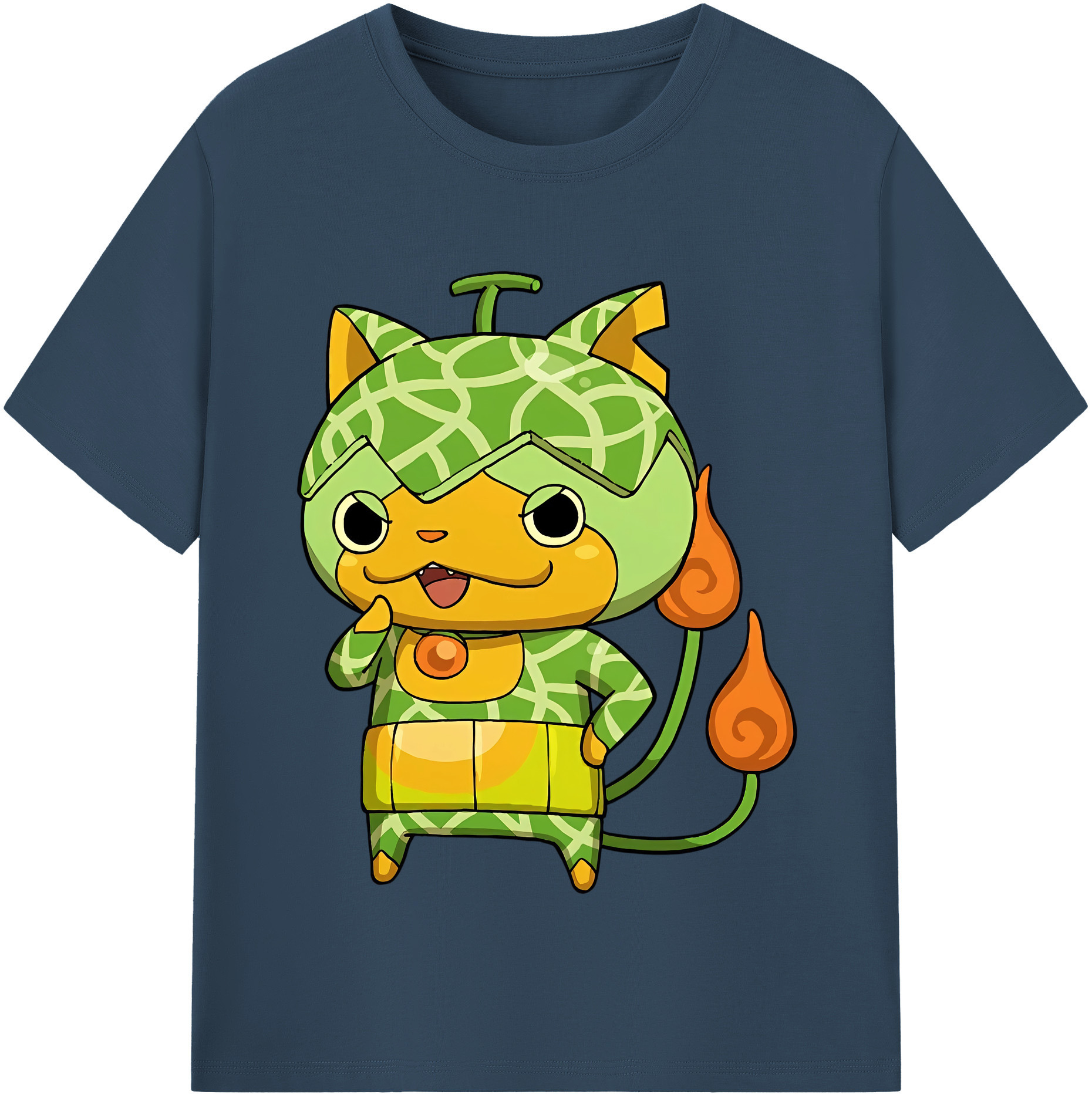 （画像用） 妖怪ウォッチ Yo-kai Watch 綿100％半袖Tシャツ（フロントプリント）