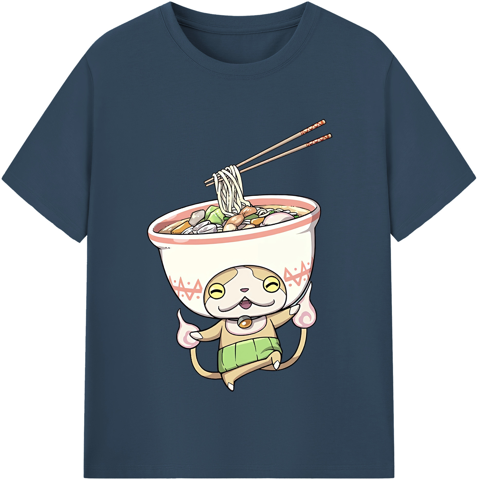 （画像用） 妖怪ウォッチ Yo-kai Watch 綿100％半袖Tシャツ（フロントプリント）