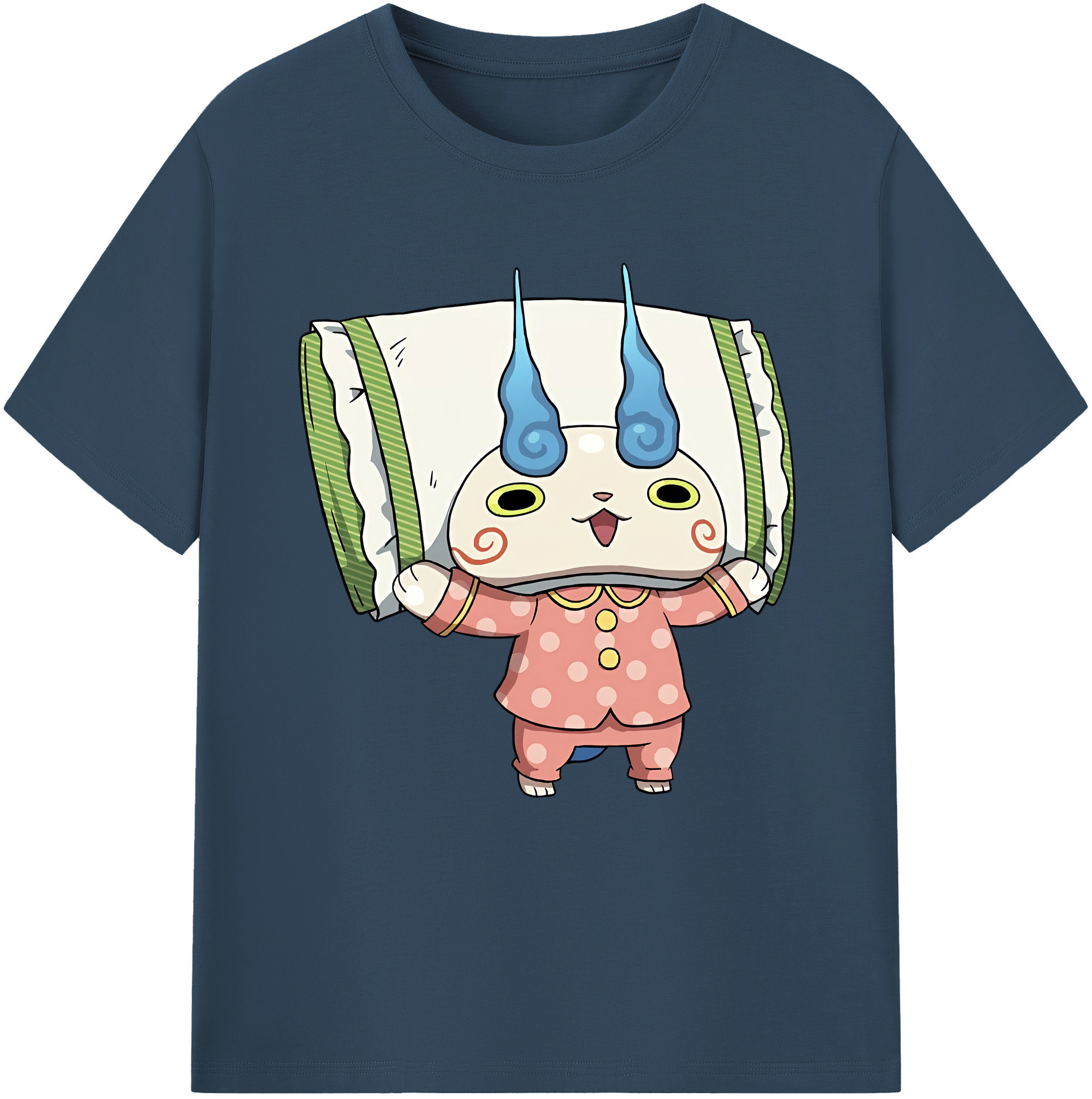 （画像用） 妖怪ウォッチ Yo-kai Watch 綿100％半袖Tシャツ（フロントプリント）