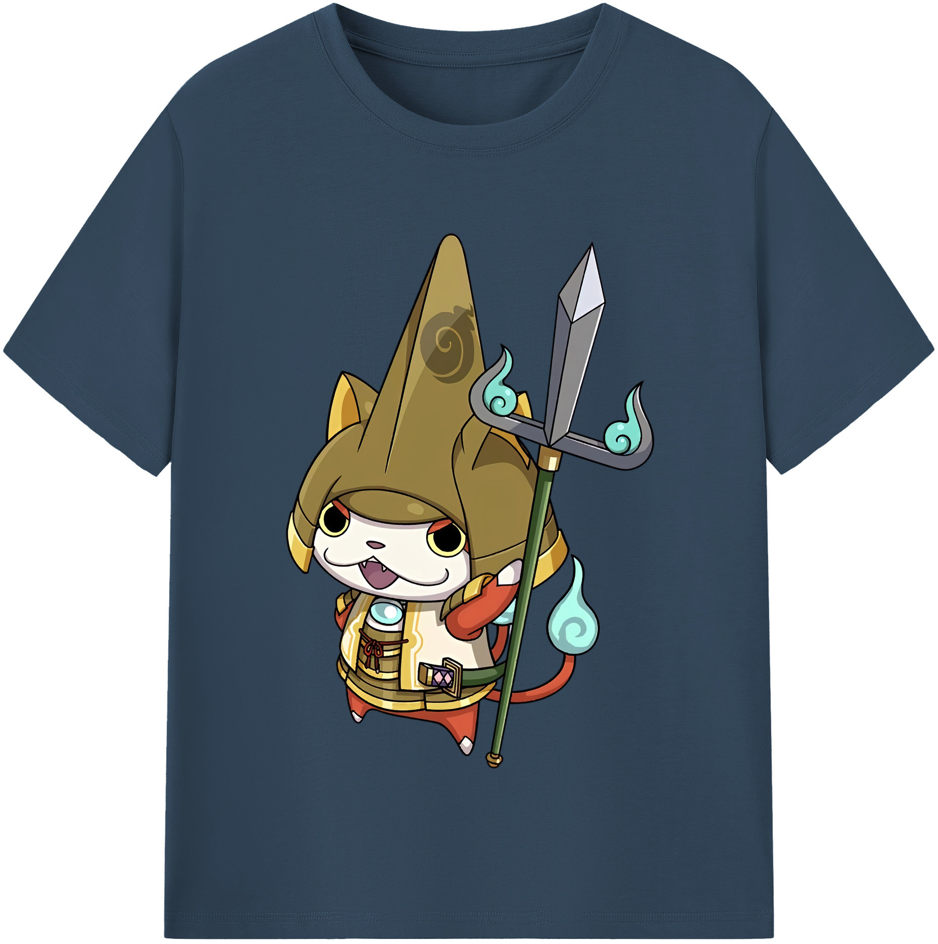 （画像用） 妖怪ウォッチ Yo-kai Watch 綿100％半袖Tシャツ（フロントプリント）