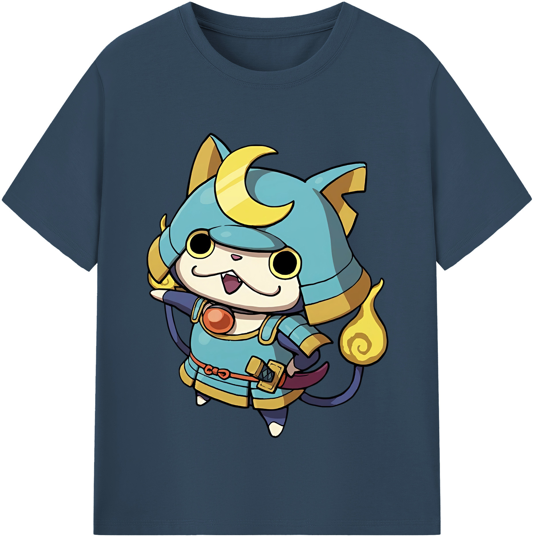（画像用） 妖怪ウォッチ Yo-kai Watch 綿100％半袖Tシャツ（フロントプリント）