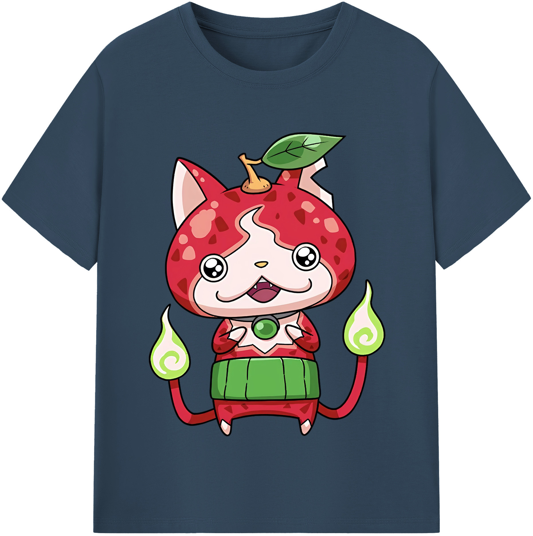 （画像用） 妖怪ウォッチ Yo-kai Watch 綿100％半袖Tシャツ（フロントプリント）