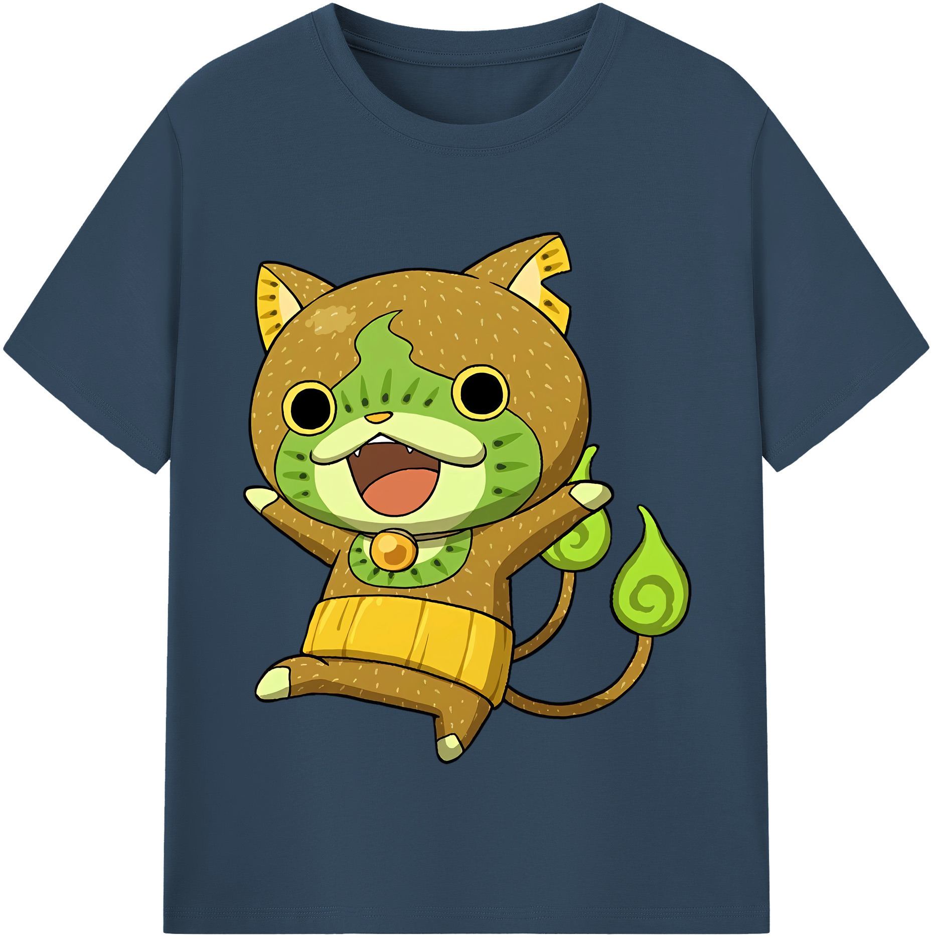 （画像用） 妖怪ウォッチ Yo-kai Watch 綿100％半袖Tシャツ（フロントプリント）