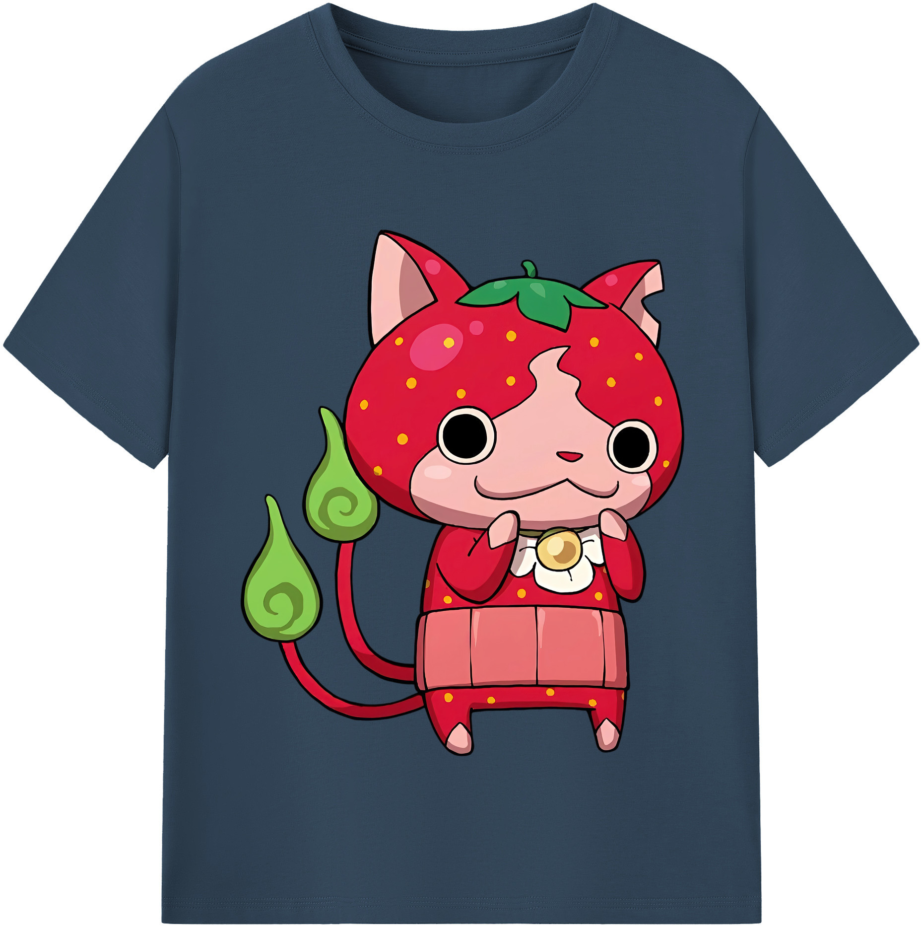 （画像用） 妖怪ウォッチ Yo-kai Watch 綿100％半袖Tシャツ（フロントプリント）