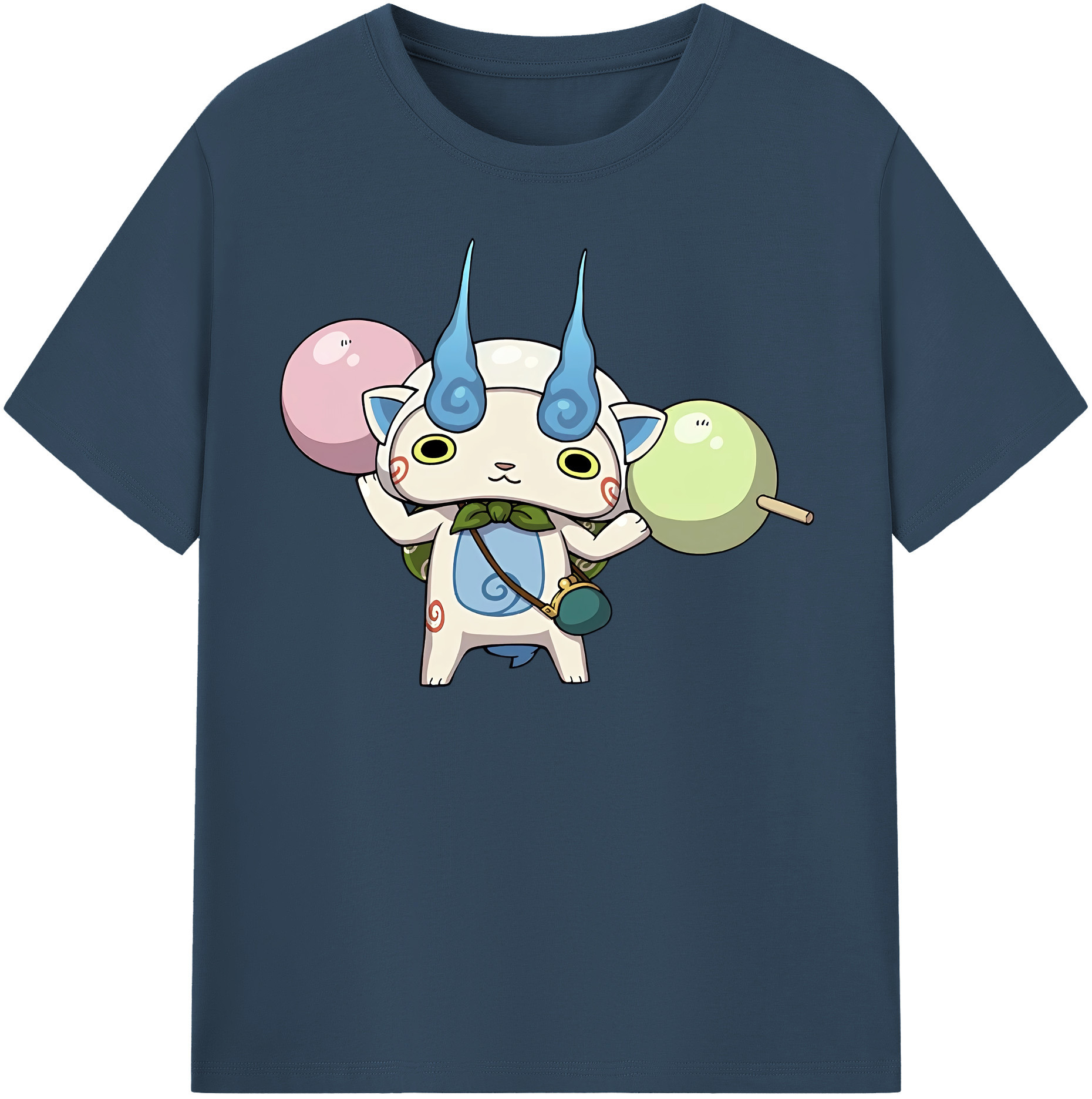 （画像用） 妖怪ウォッチ Yo-kai Watch 綿100％半袖Tシャツ（フロントプリント）