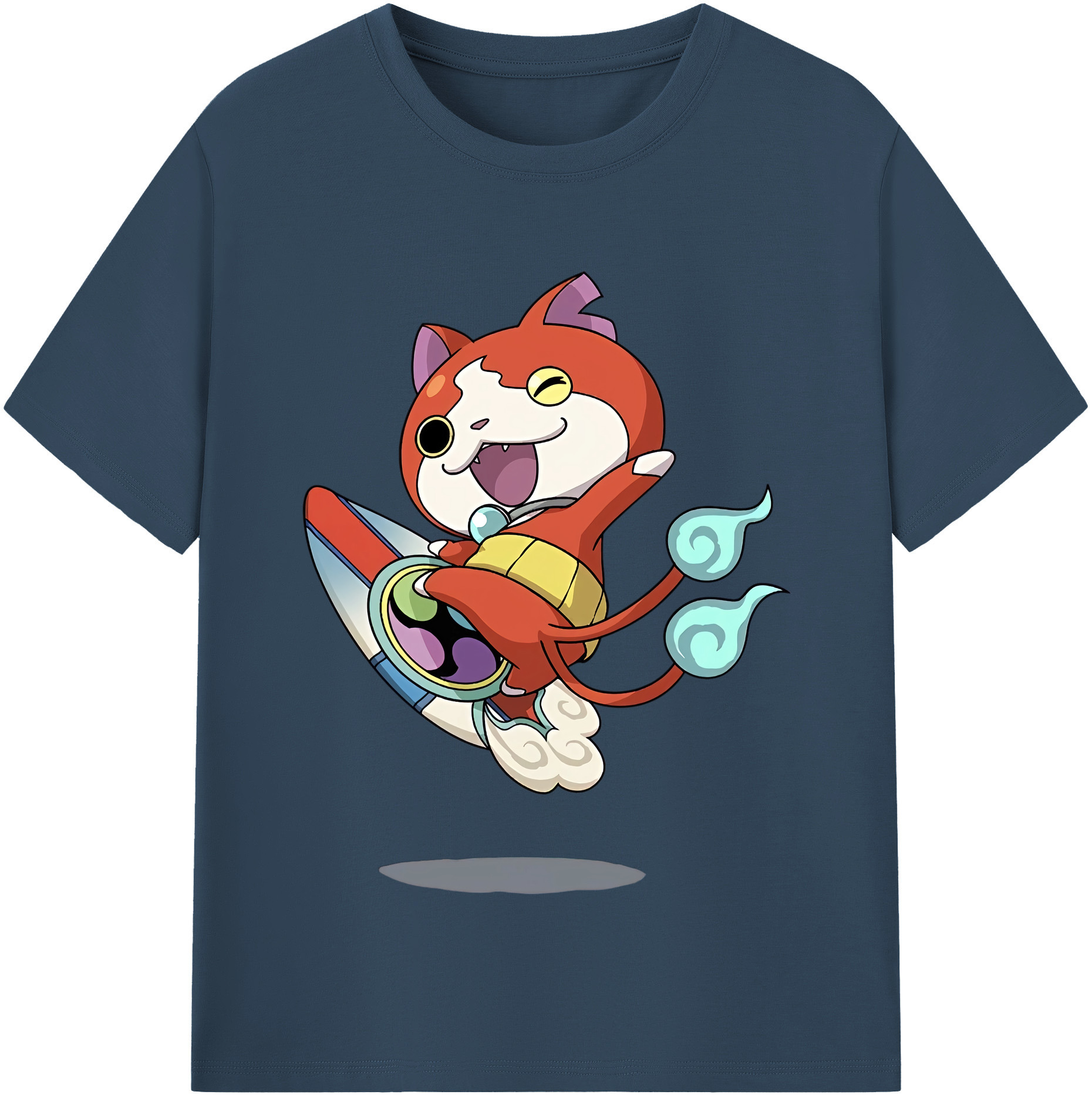 （画像用） 妖怪ウォッチ Yo-kai Watch 綿100％半袖Tシャツ（フロントプリント）