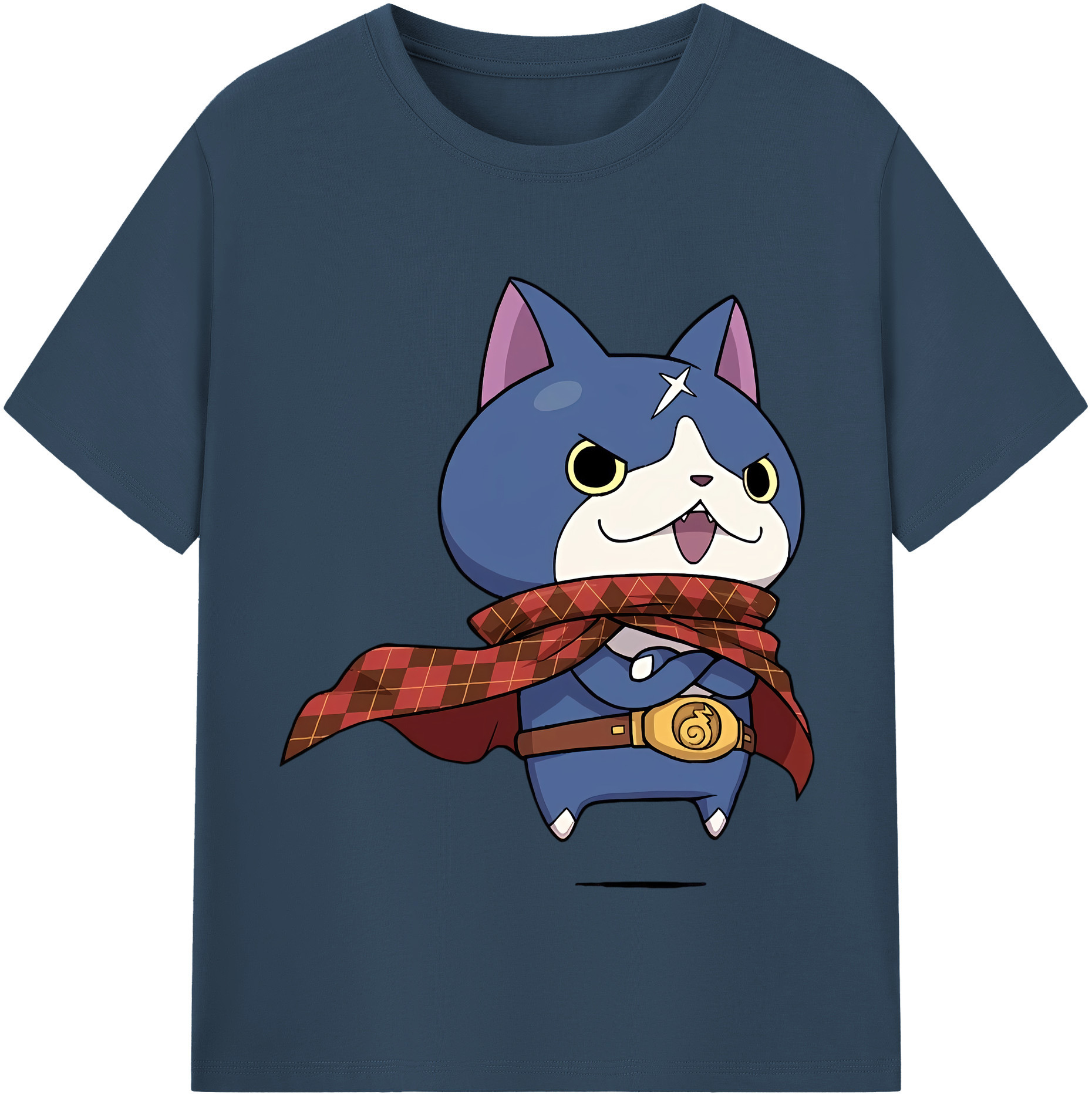 （画像用） 妖怪ウォッチ Yo-kai Watch 綿100％半袖Tシャツ（フロントプリント）