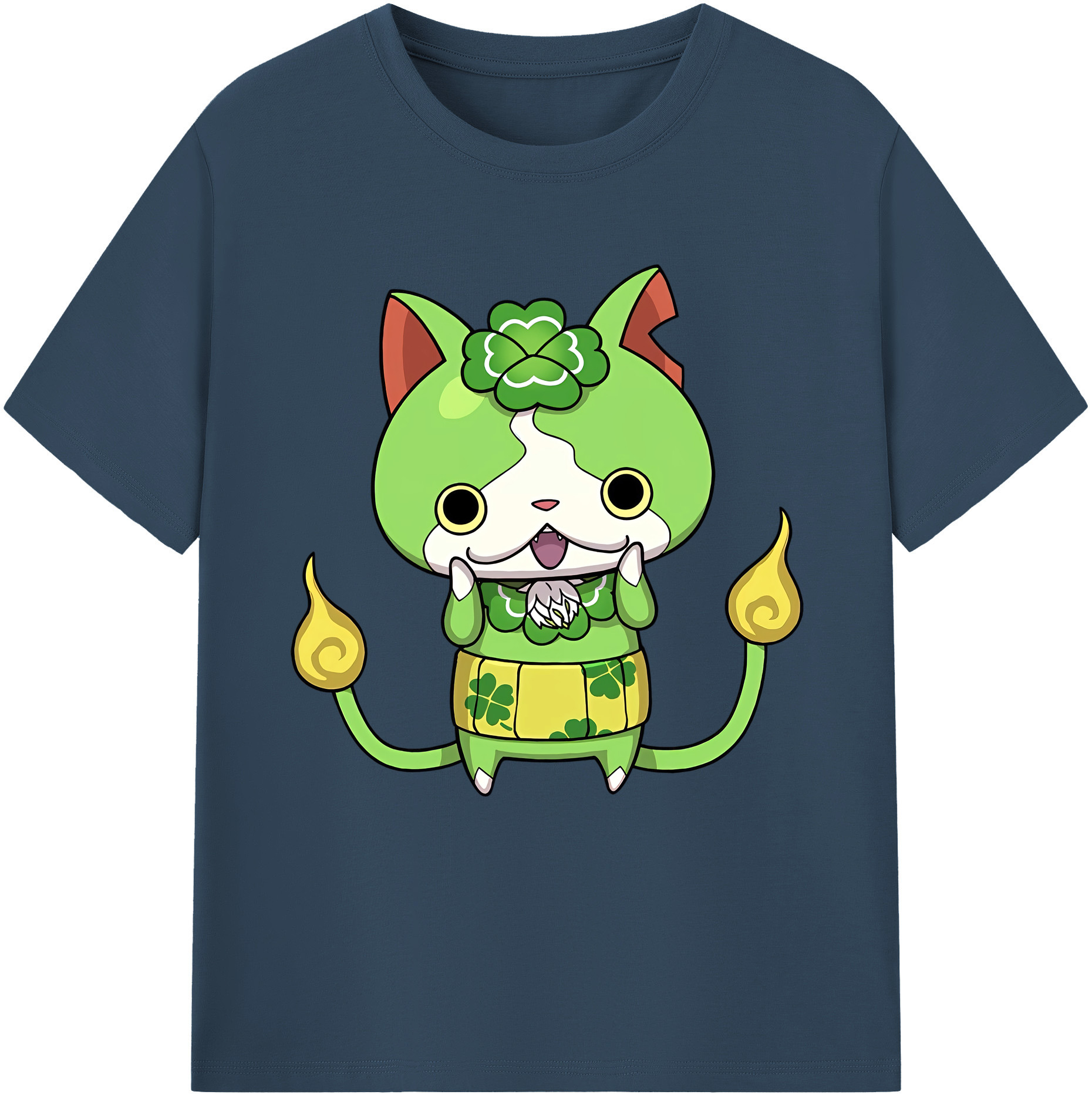 （画像用） 妖怪ウォッチ Yo-kai Watch 綿100％半袖Tシャツ（フロントプリント）