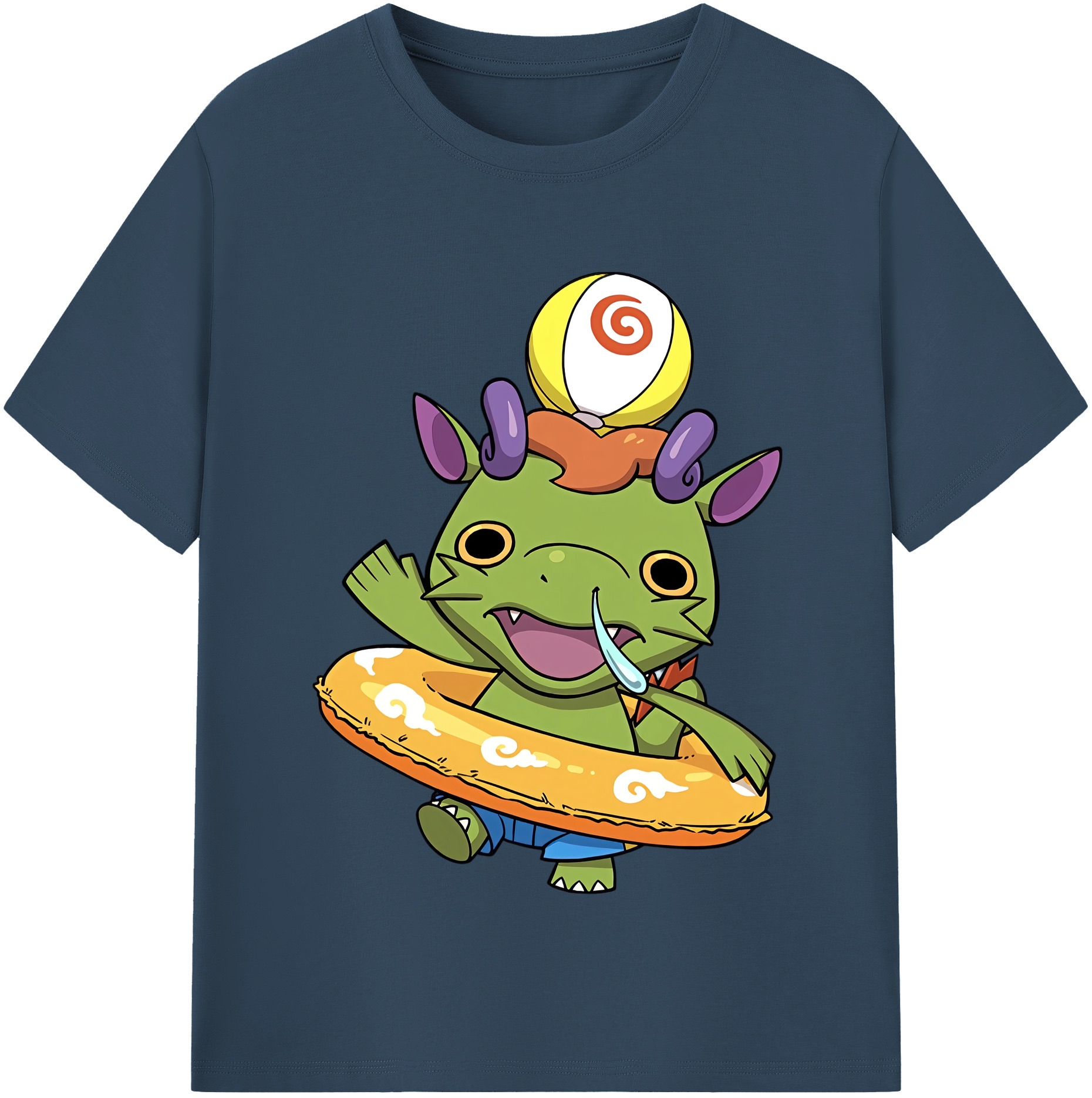 （画像用） 妖怪ウォッチ Yo-kai Watch 綿100％半袖Tシャツ（フロントプリント）