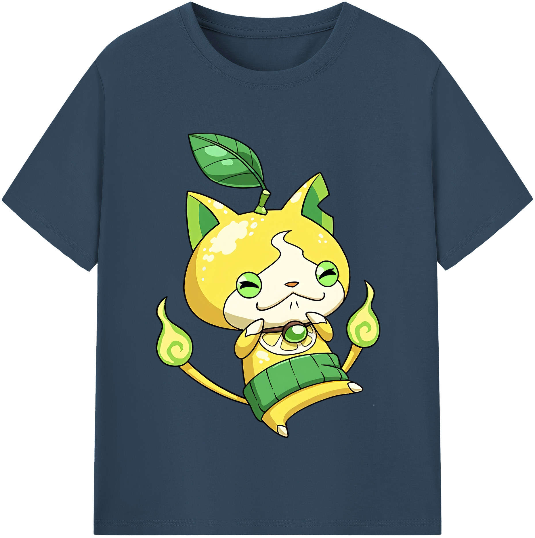 （画像用） 妖怪ウォッチ Yo-kai Watch 綿100％半袖Tシャツ（フロントプリント）