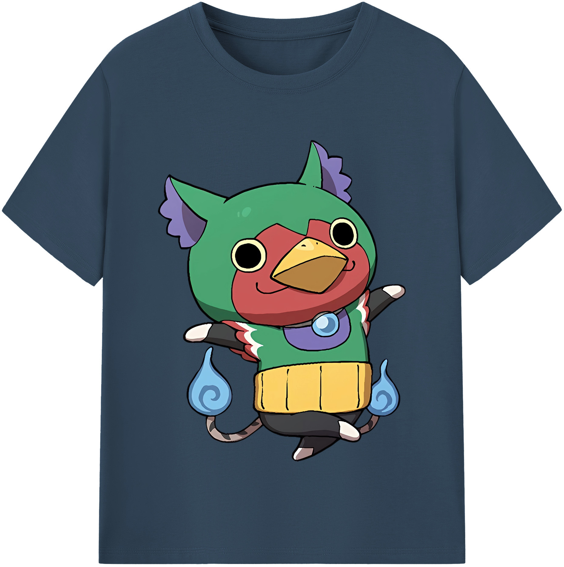（画像用） 妖怪ウォッチ Yo-kai Watch 綿100％半袖Tシャツ（フロントプリント）